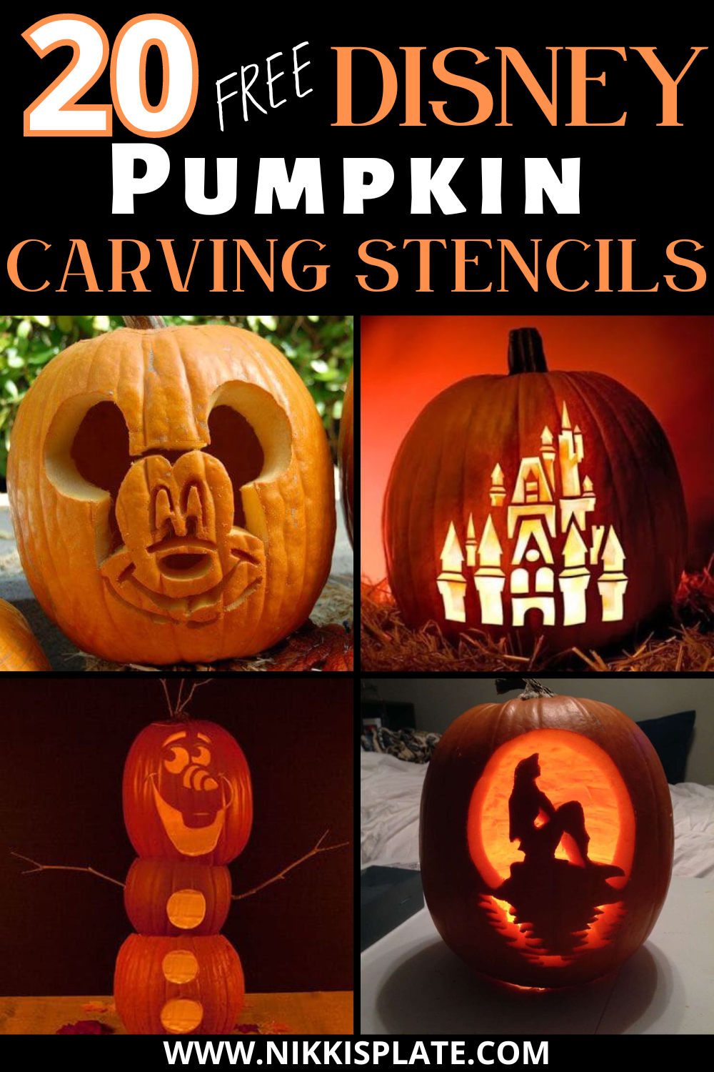 Free Printable Pumpkin Carving Patterns