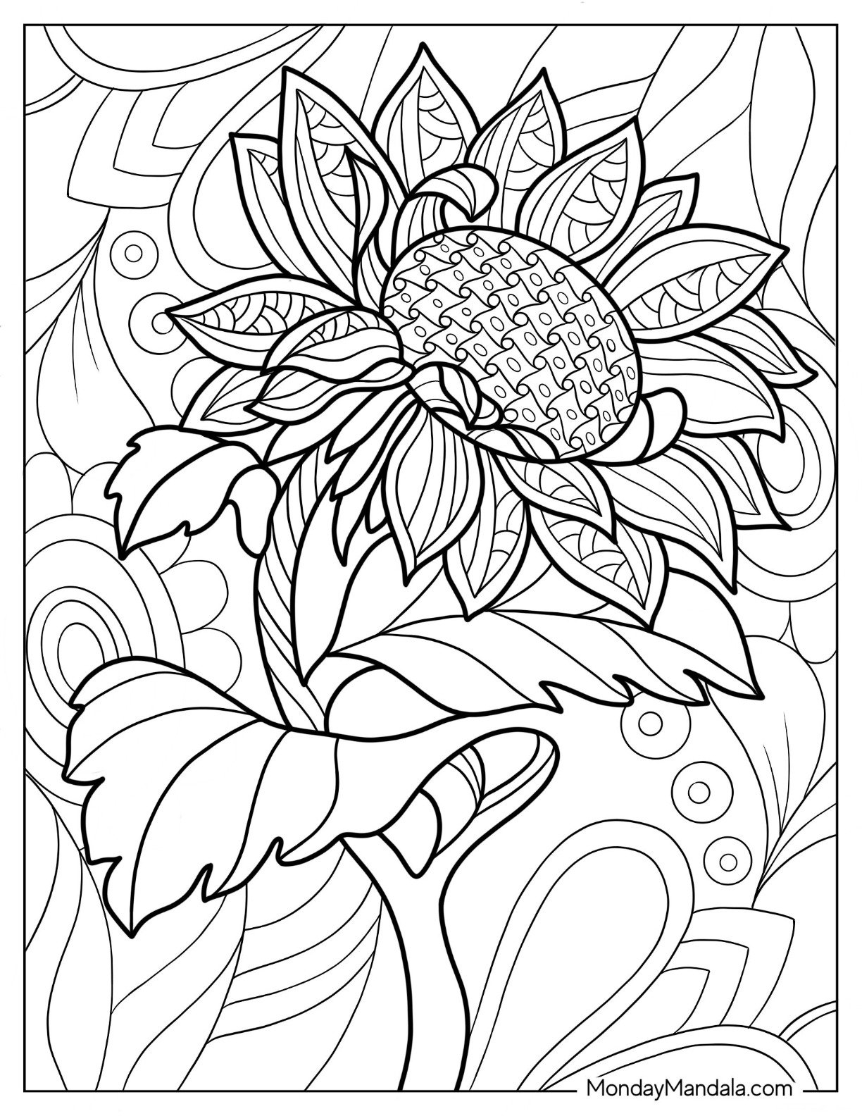 Free Printable Coloring Pages Flowers