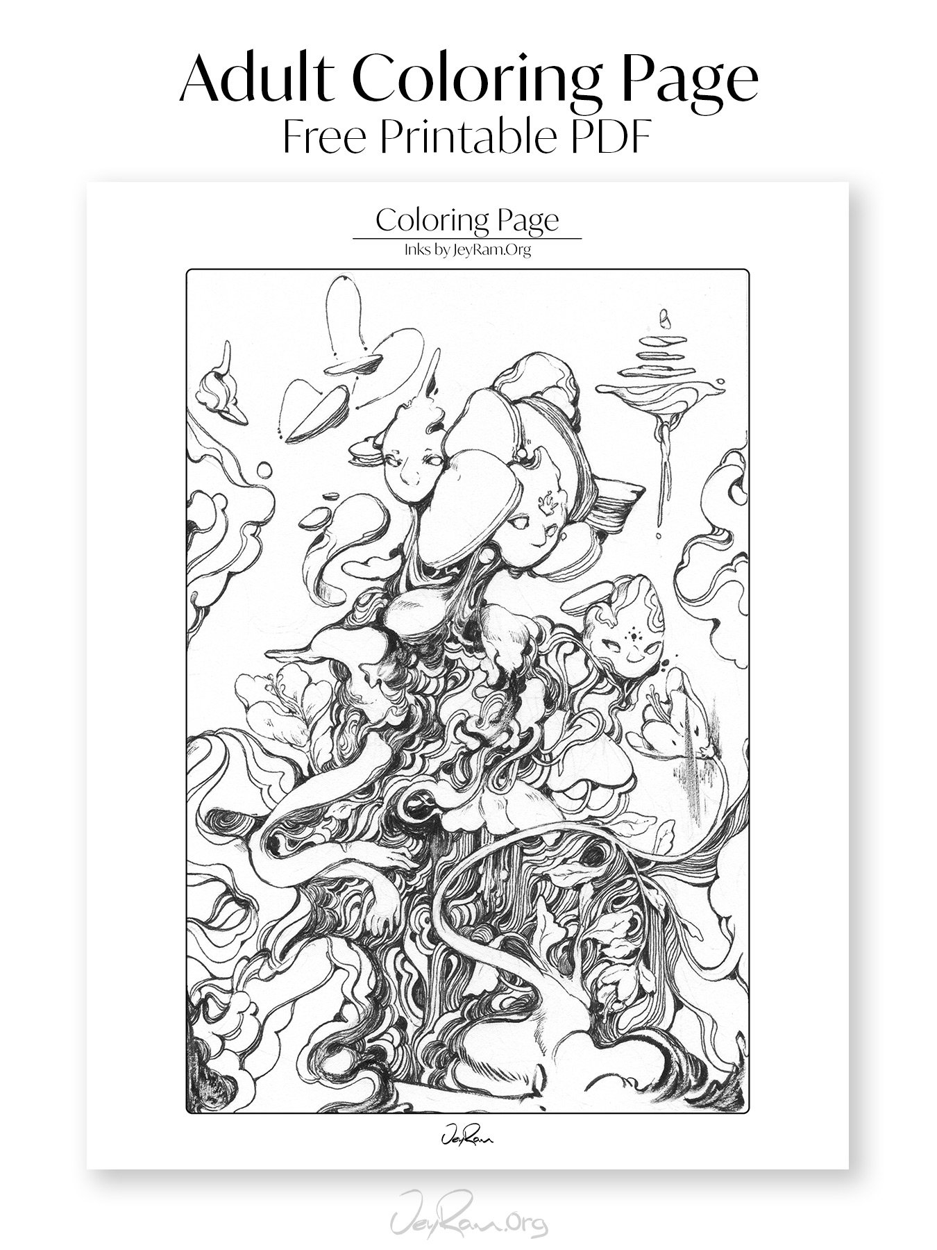 Free Printable Adult Coloring Pages