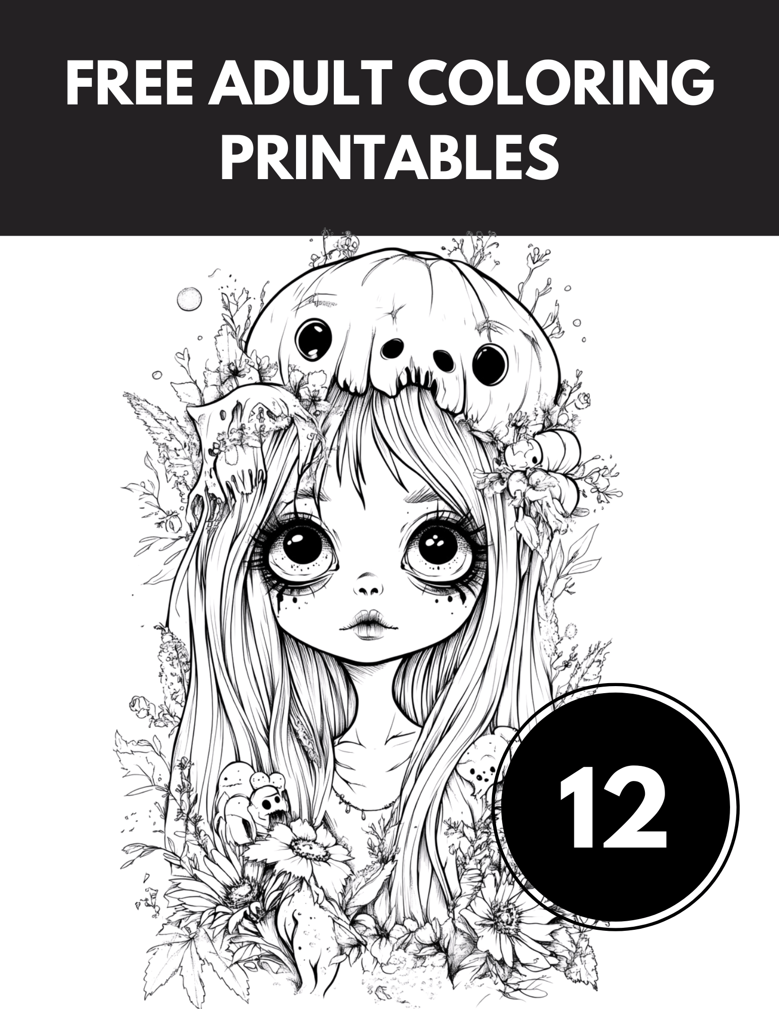 Free Adult Coloring Printables 12 Coloring Pages