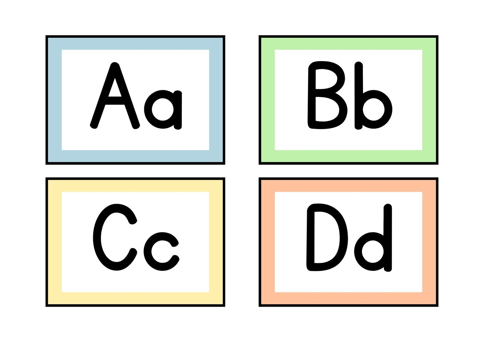 Printable Alphabet Letters Free