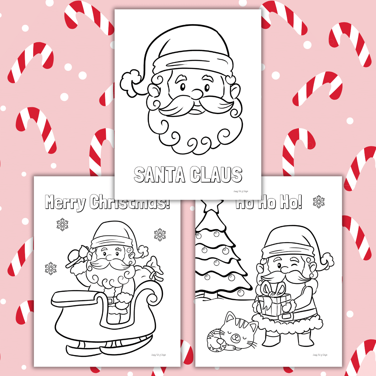 Free Printable Christmas Coloring Sheets