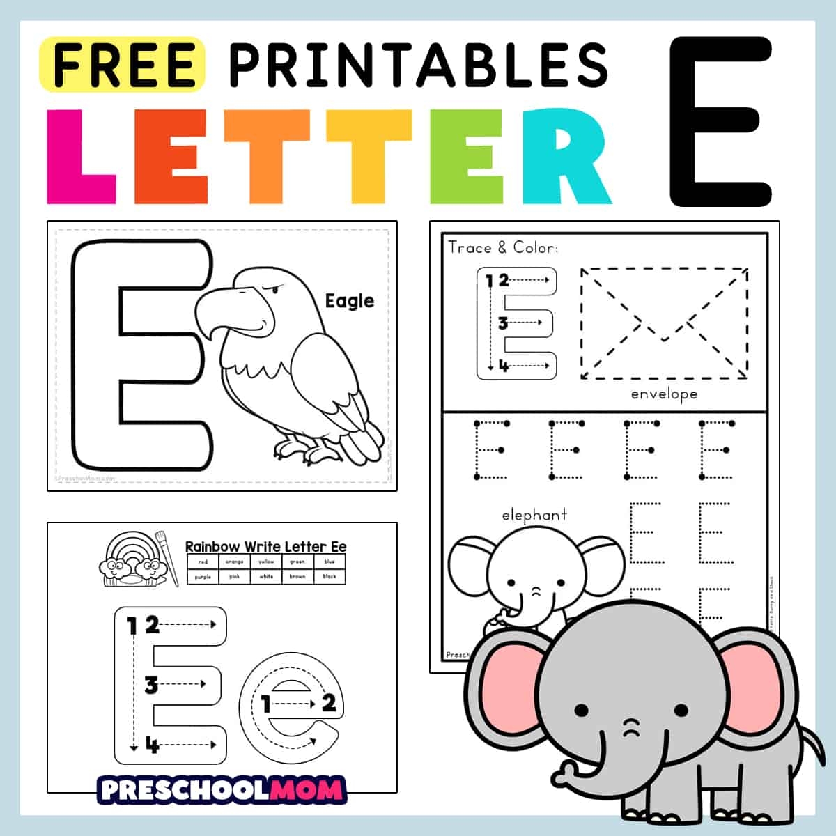 Free Printable Preschool Activity Sheets