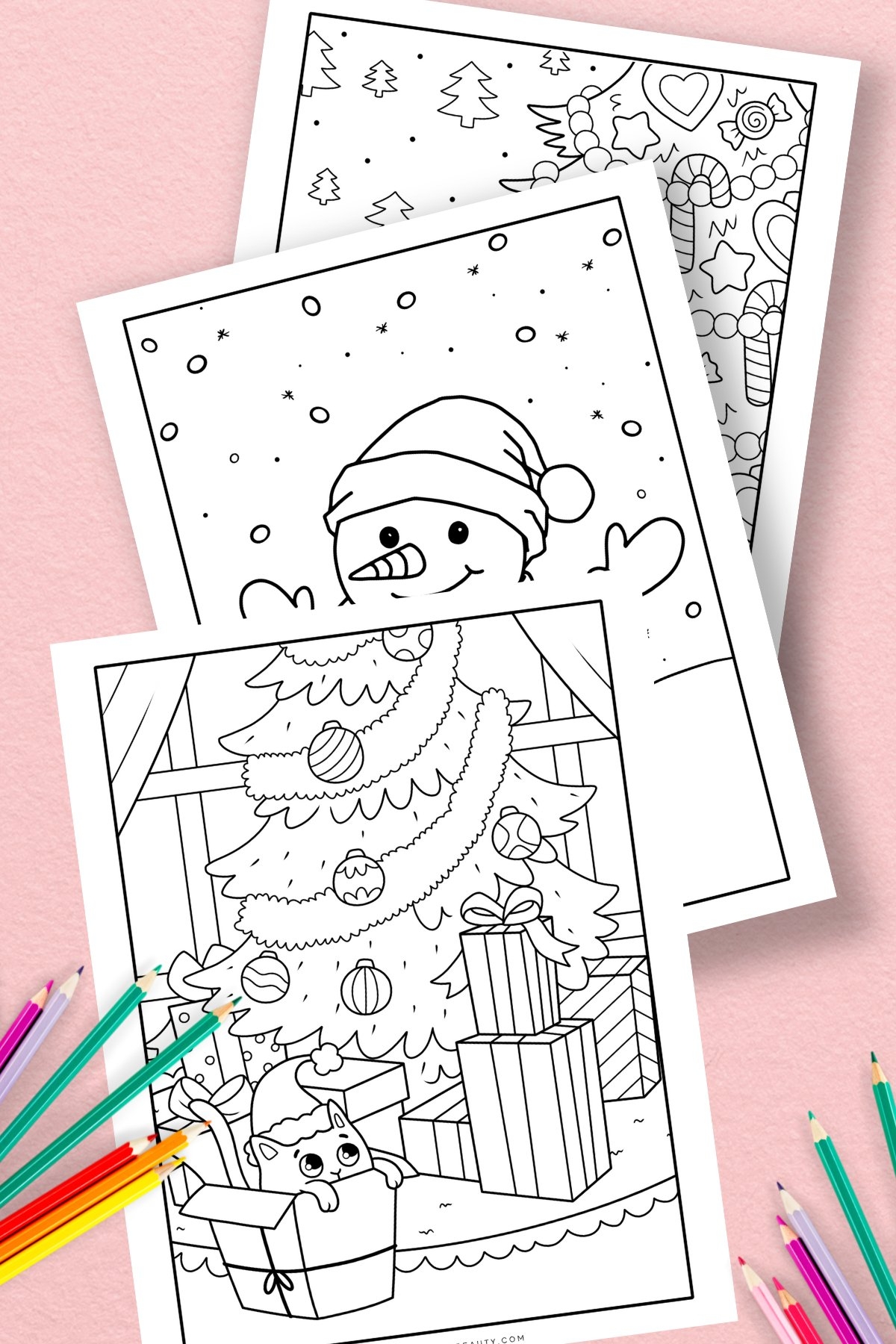 Free Christmas Printables Coloring Pages