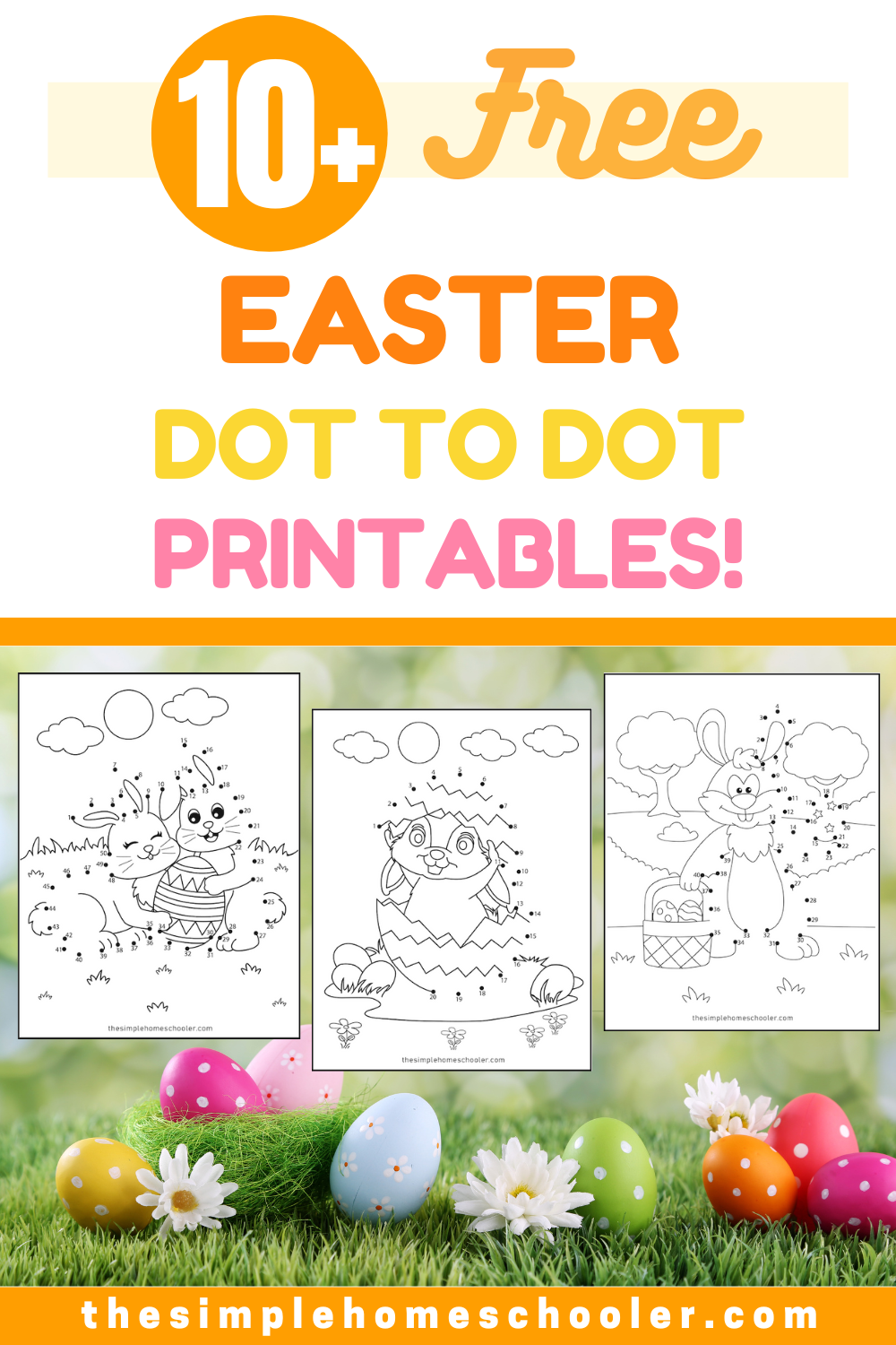 Easter Dot To Dot Printables Free