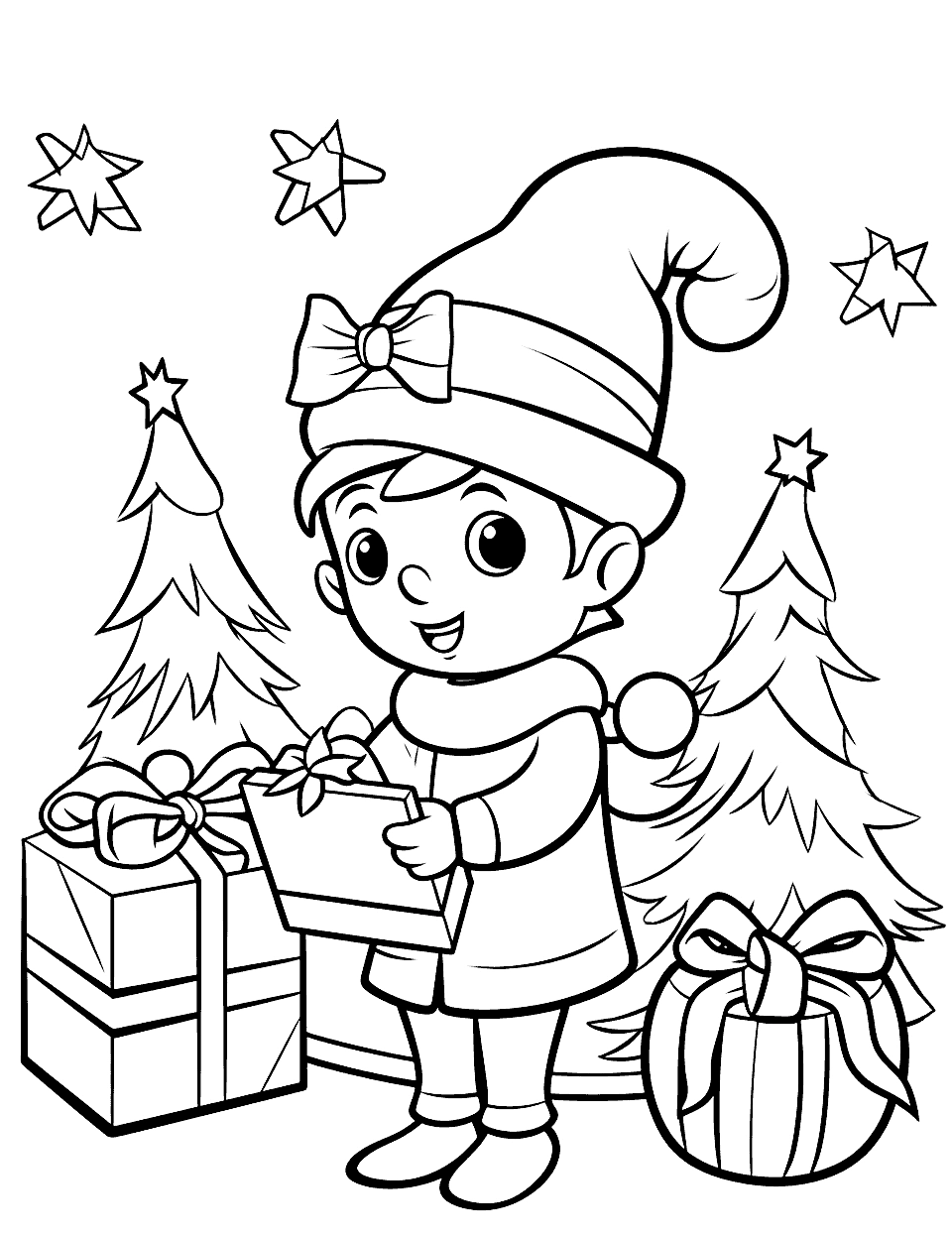 100 Christmas Coloring Pages Free Printable Sheets Worksheets Library