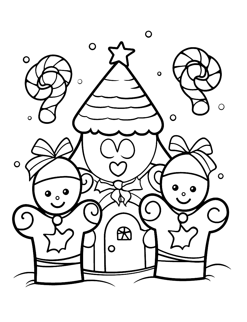 Free Christmas Coloring Pages Printable