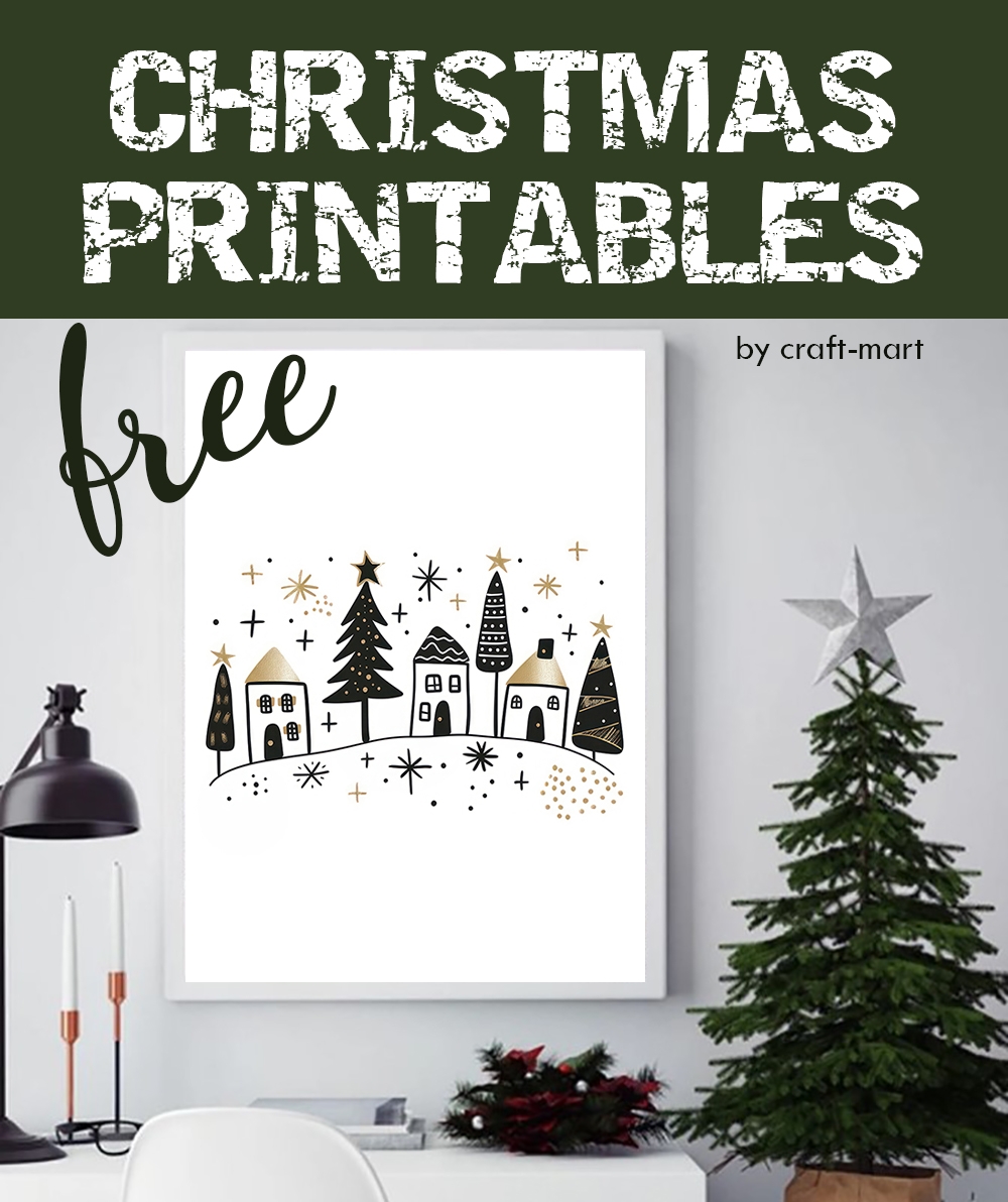 14 Free Christmas Printables Craft Mart