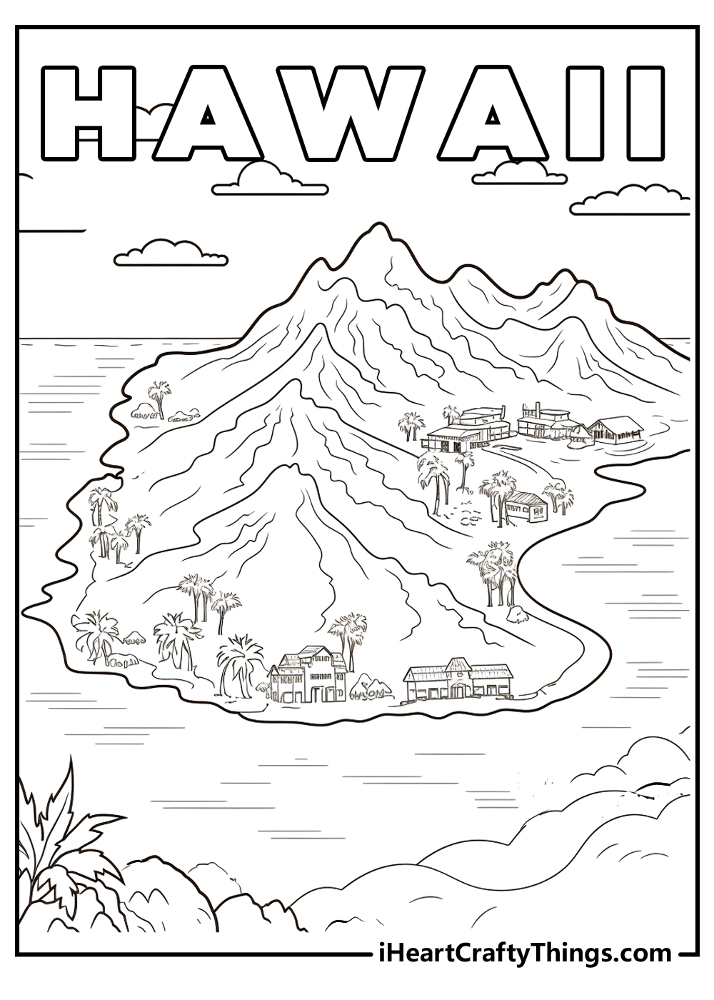 15 Hawaii Coloring Pages For Kids 100 Free PDF Printables 