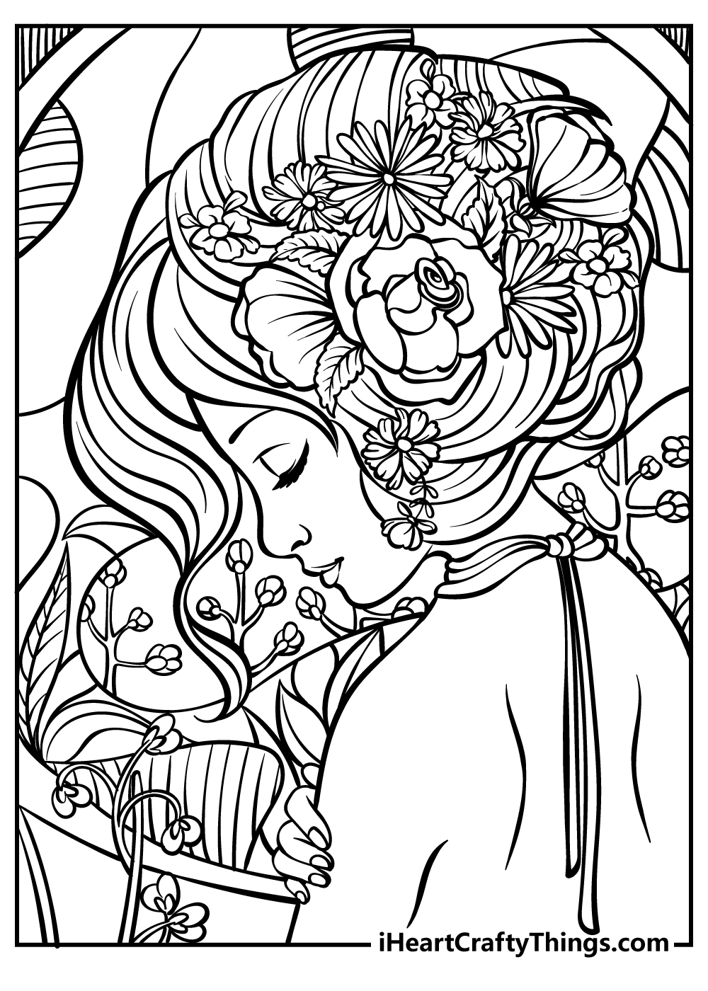 Free Printable Coloring Pages For Adults Advanced