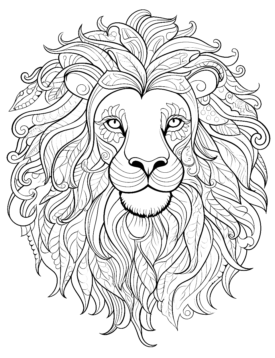 150 Adult Coloring Pages Cute Printable Sheets