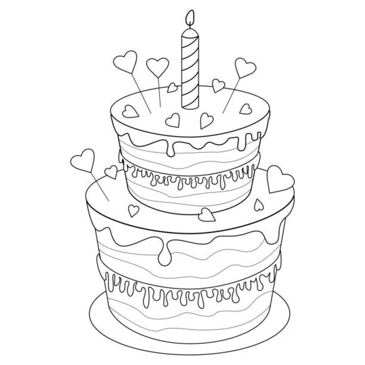20 Printable Birthday Cards To Color Parade