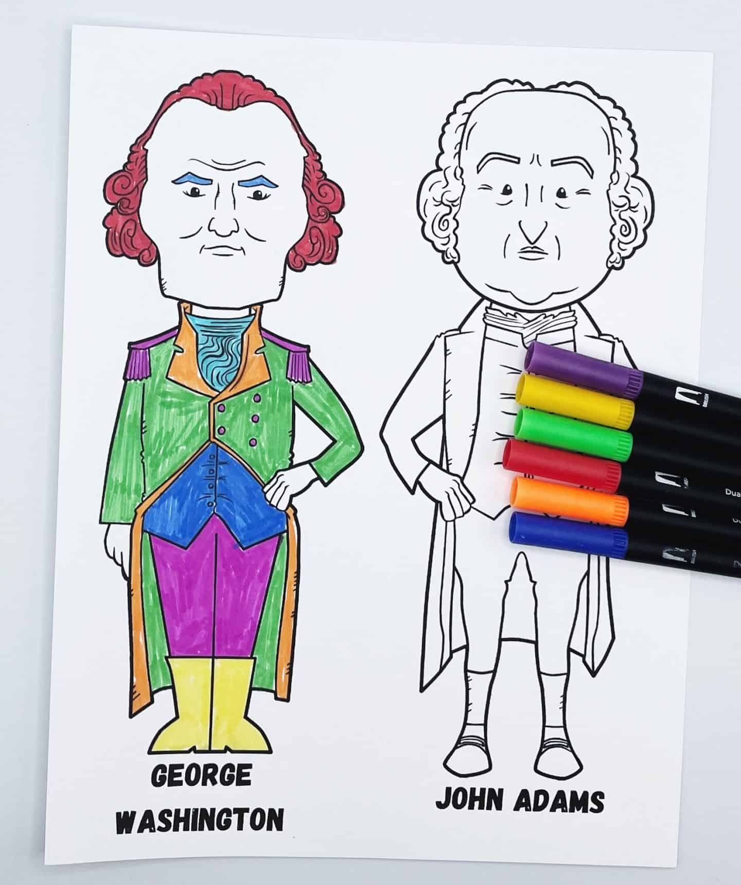 Free Printable Pictures Of George Washington