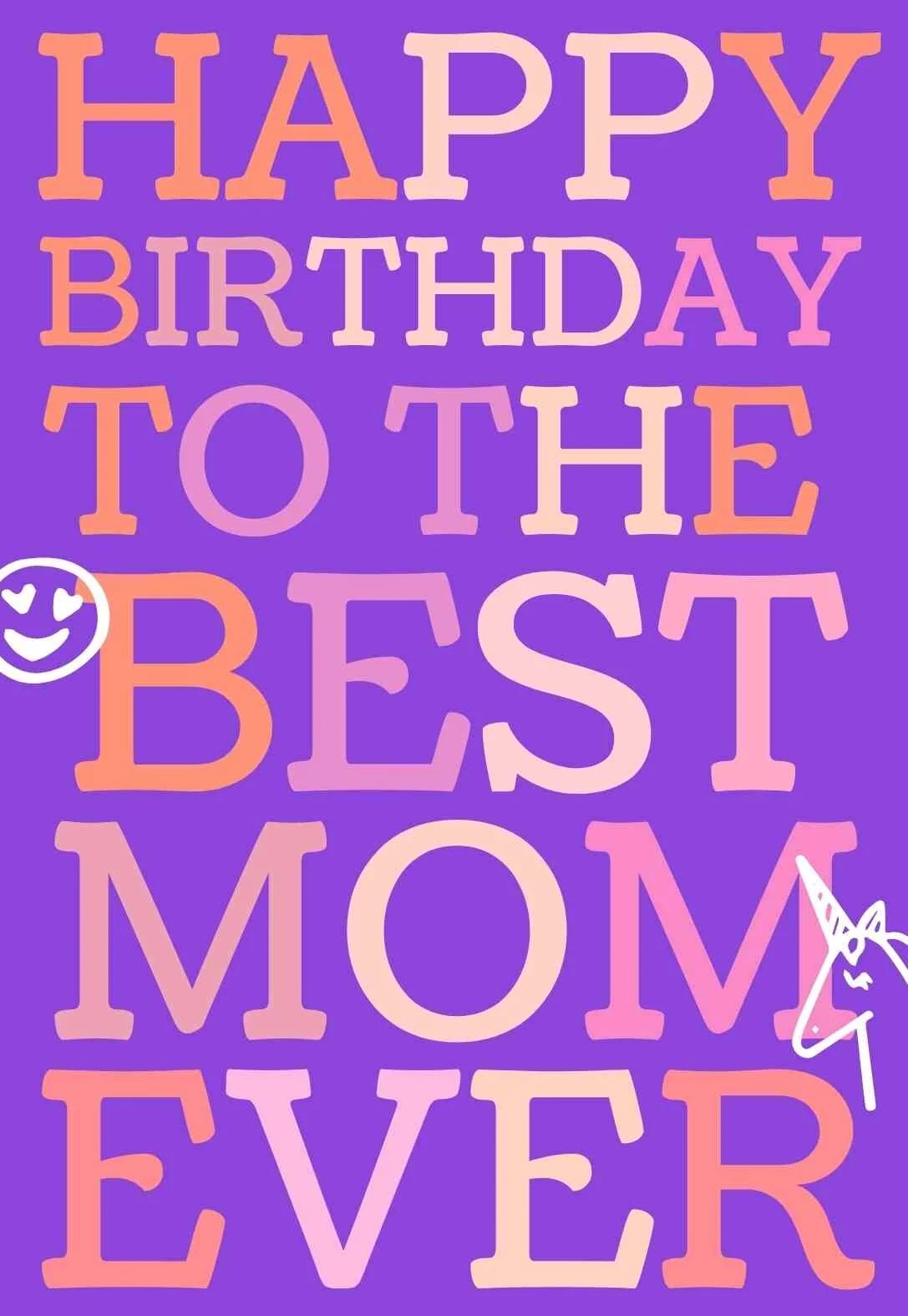 28 Awsome Printable Birthday Cards For Mom free PRINTBIRTHDAY CARDS