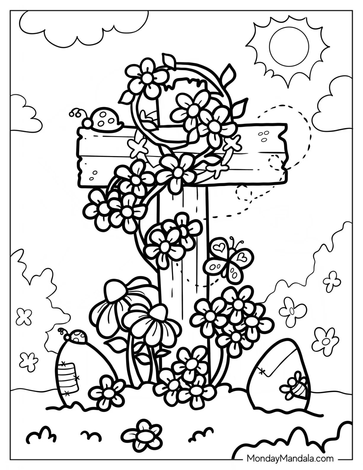 Free Easter Coloring Pages Printable