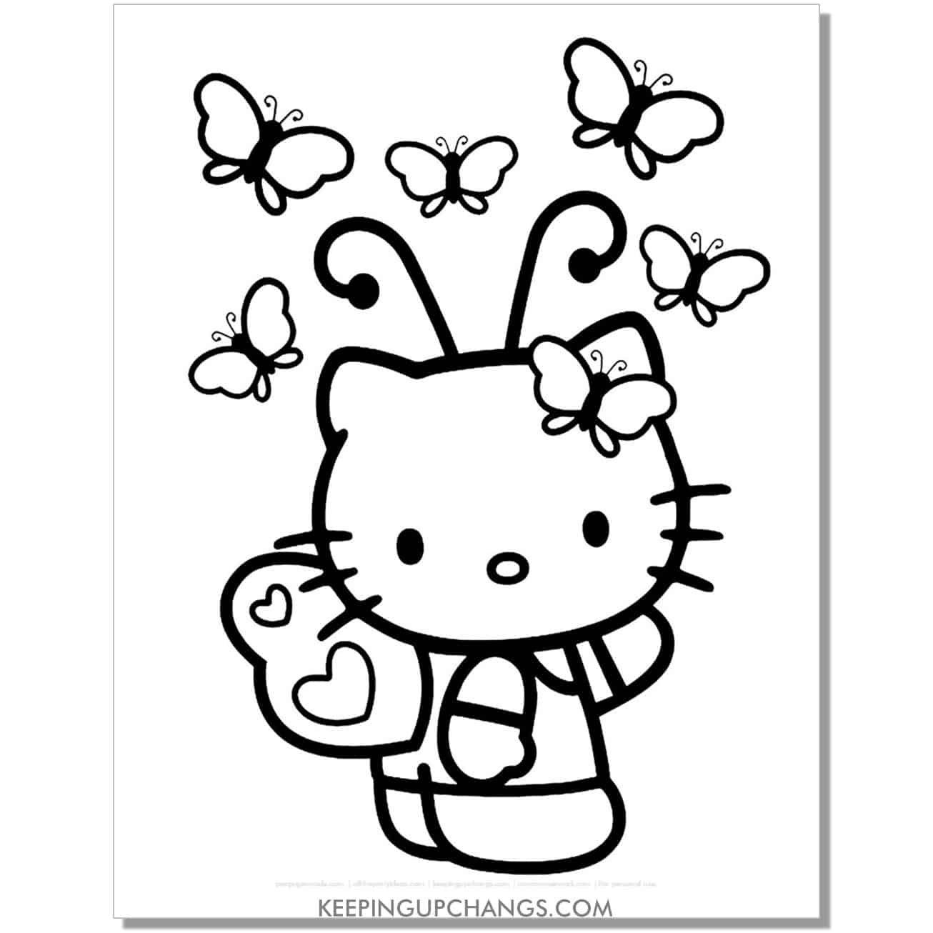 35 Free Hello Kitty Coloring Pages MOST POPULAR Printables 