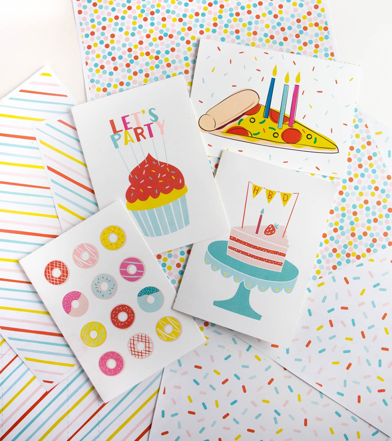 4 Free Birthday Cards To Print Design Eat Repeat