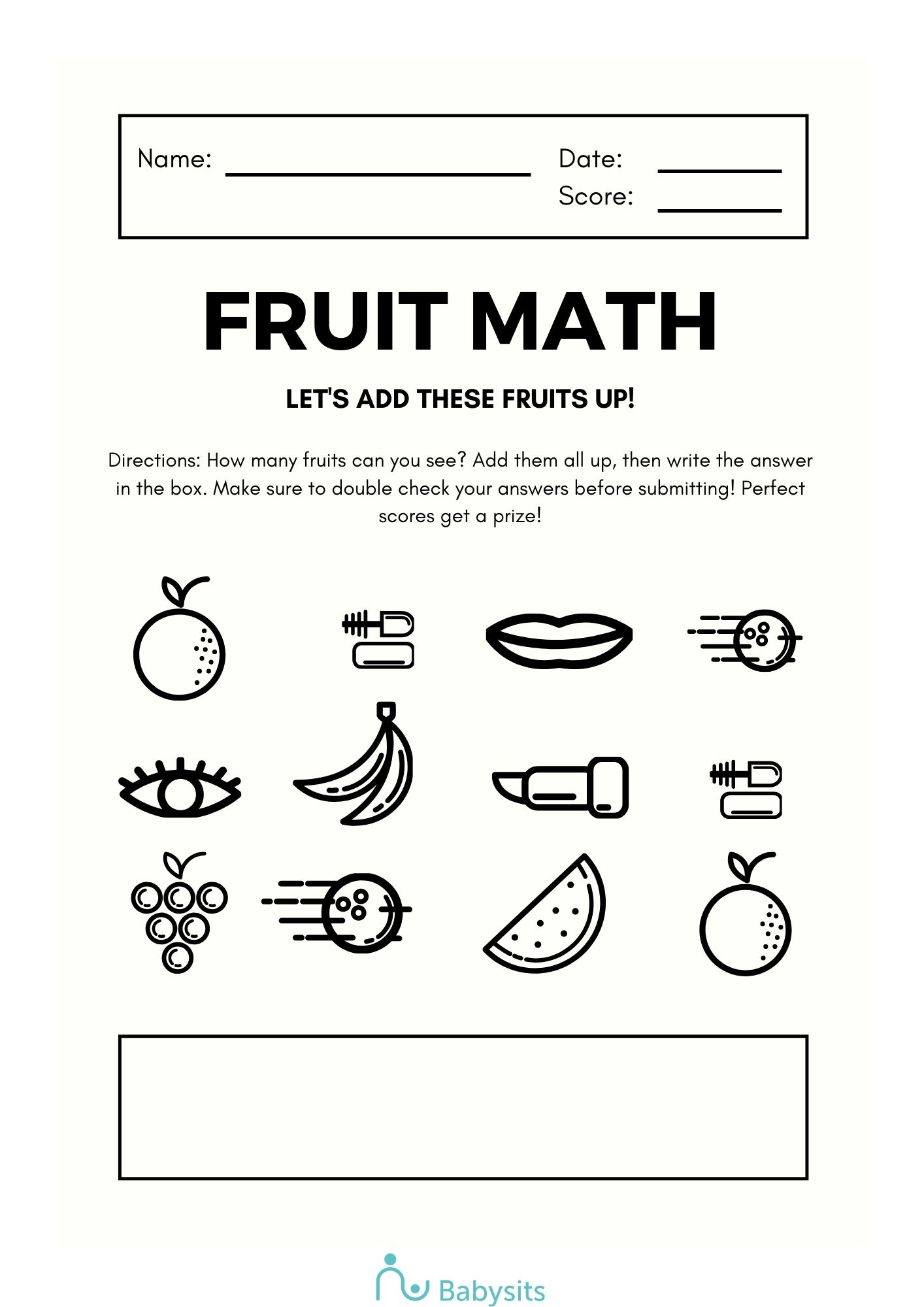 4 Free Printable Online Maths Worksheets