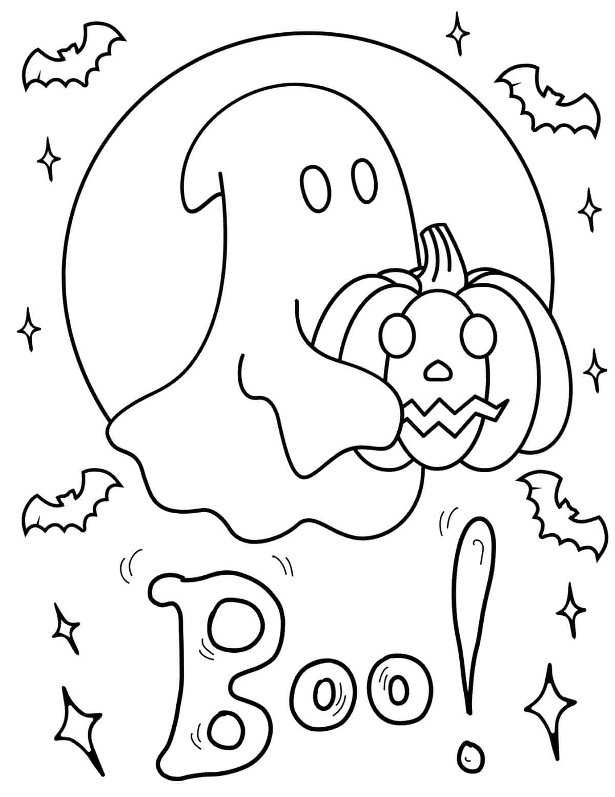40 Free Halloween Coloring Pages For Kids And Adults Prudent Worksheets Library