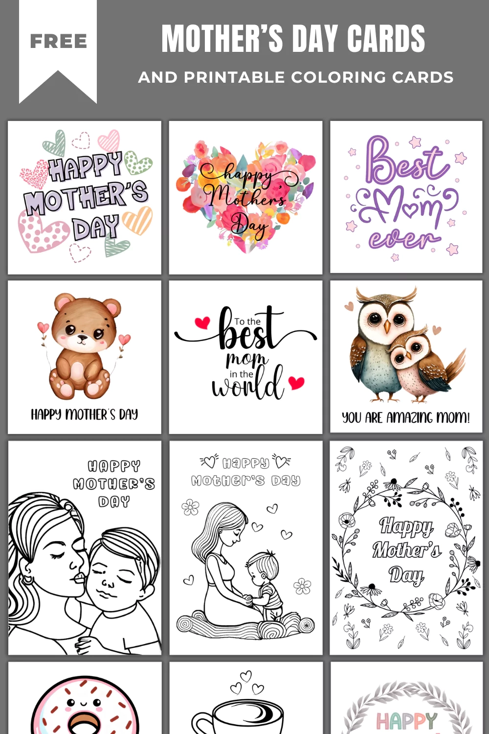 40 Free Printable Mother s Day Cards 2025