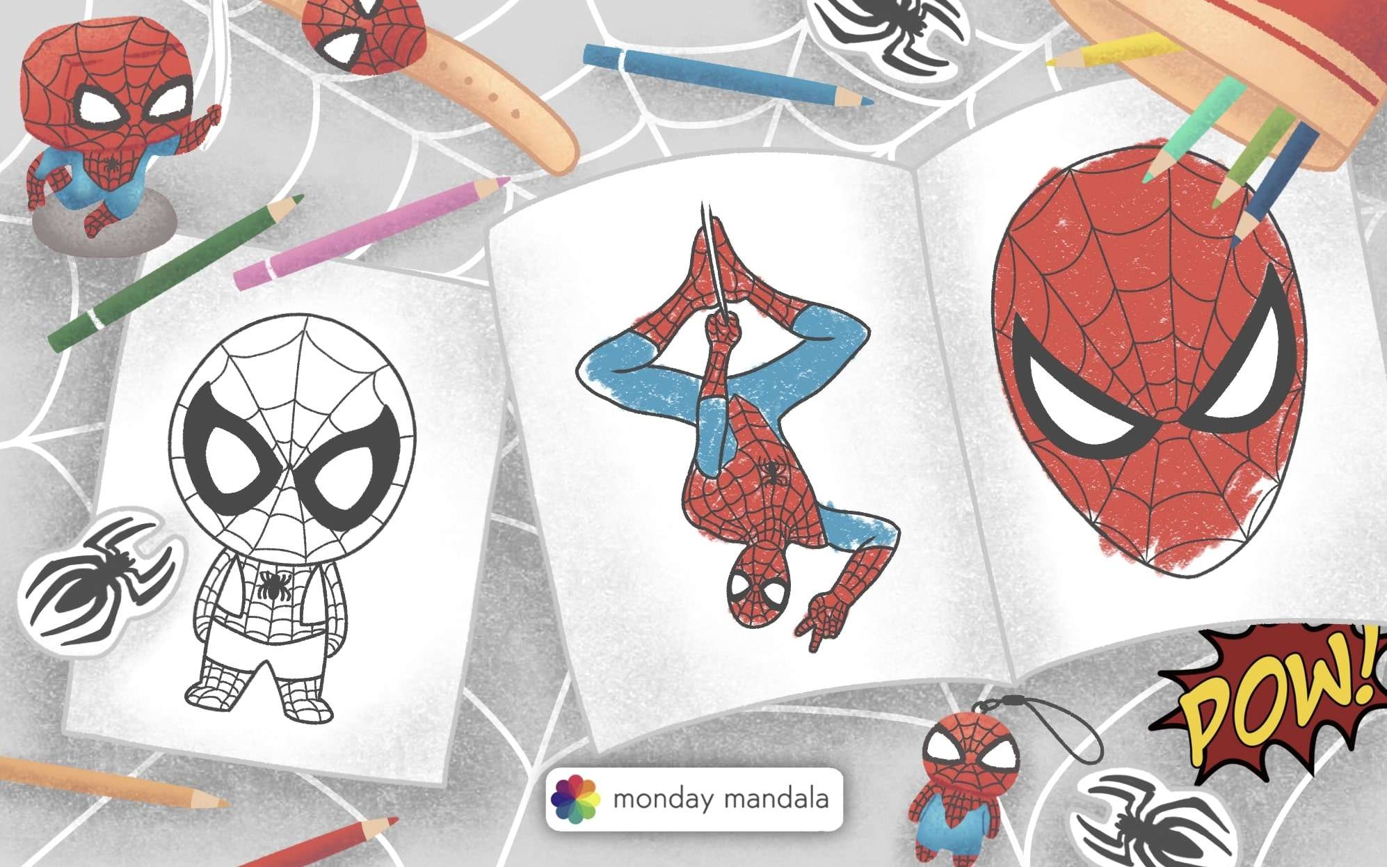 Free Printable Coloring Pages Spiderman