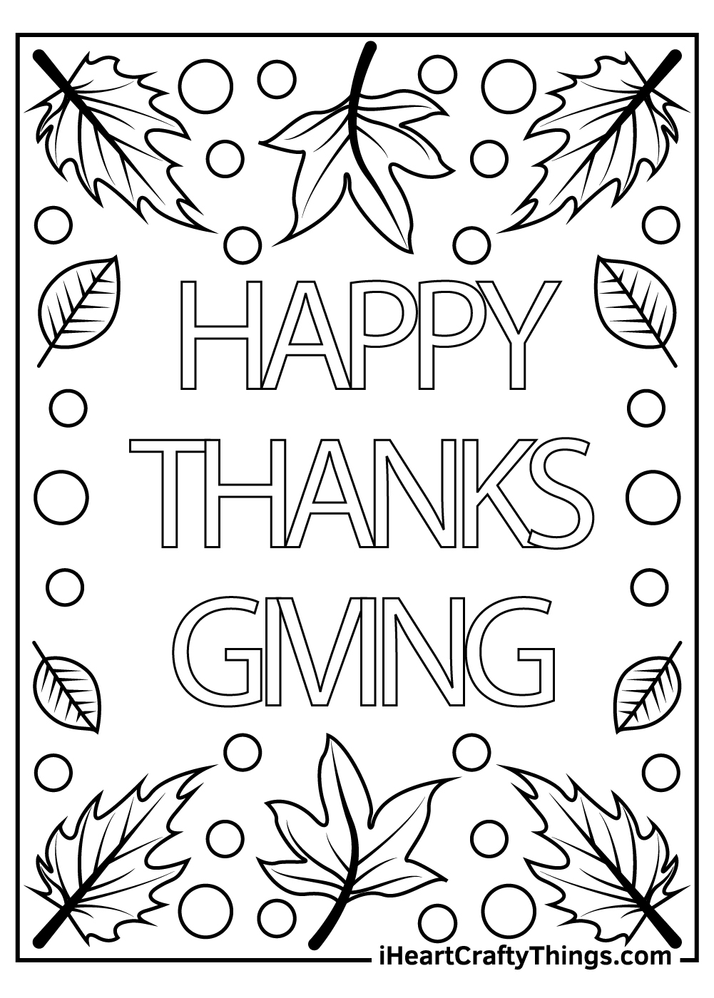 40 Thanksgiving Coloring Pages Printable Free PDF For Kids 
