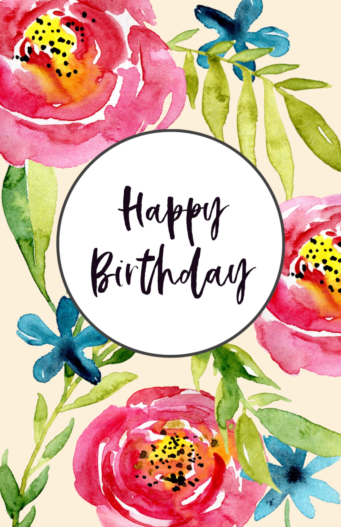 41 Printable Birthday Cards Gathered
