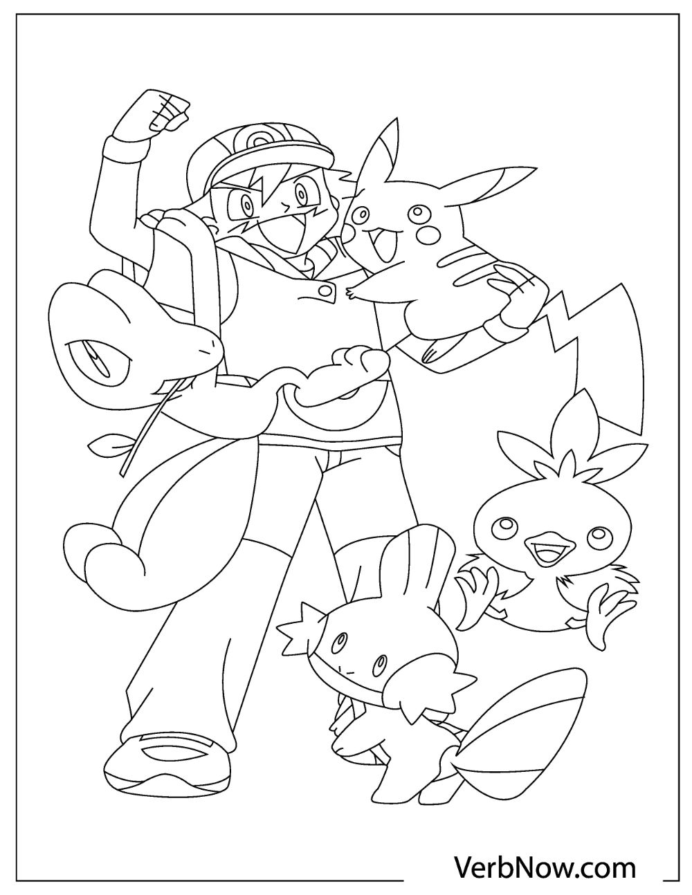 Free Pokemon Printable Coloring Pages