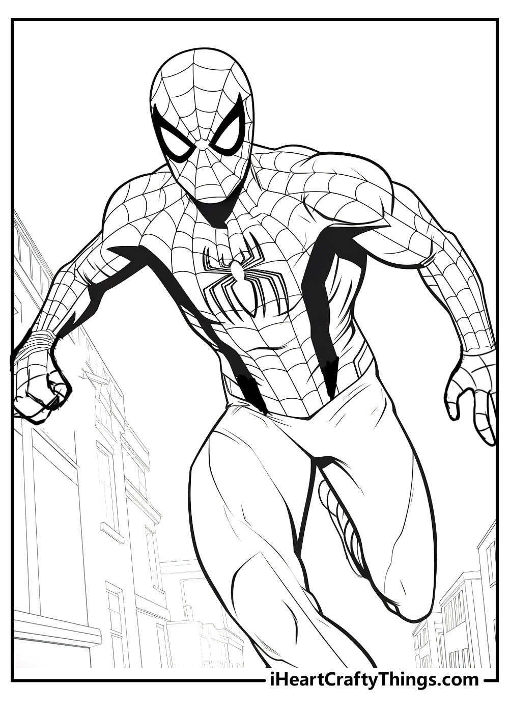 50 Spiderman Coloring Pages For Kids Free PDF Printables 