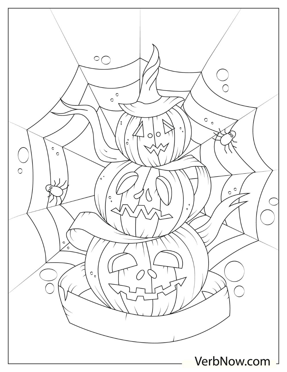 52 Halloween Coloring Pages Free Download Printables 