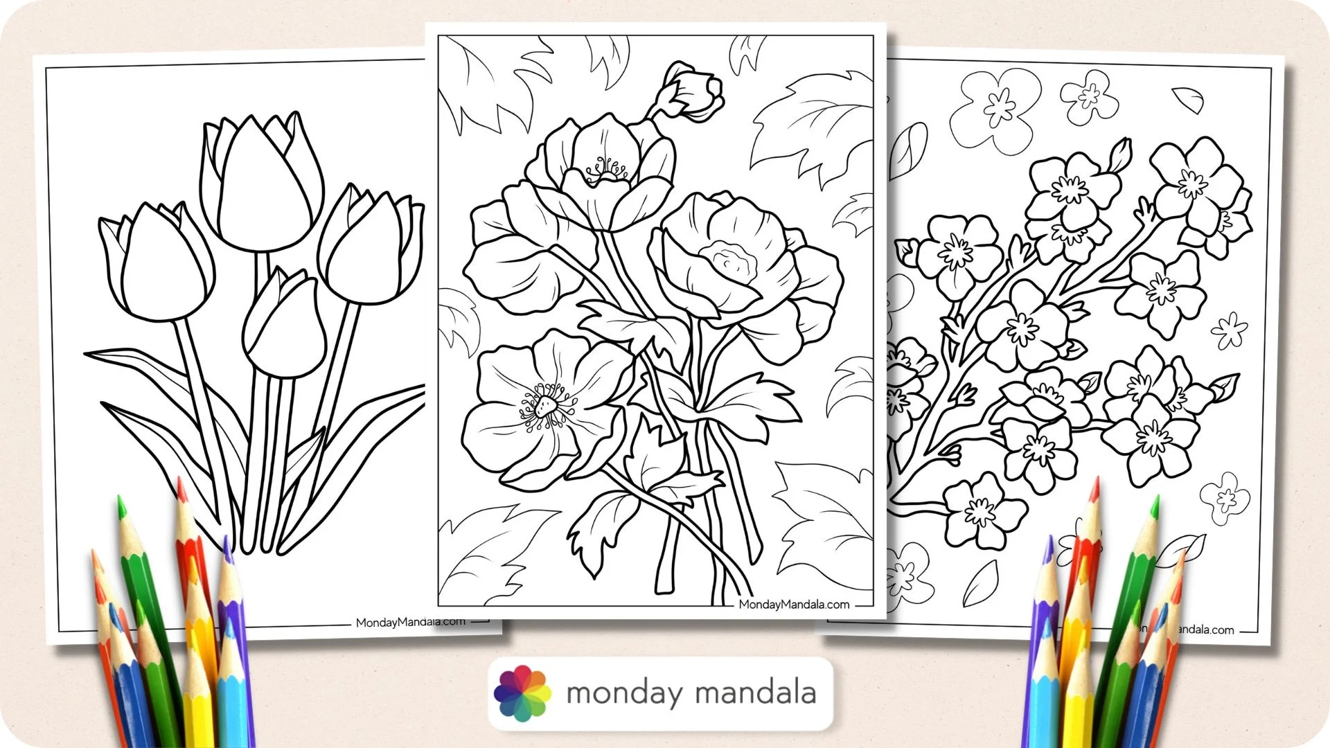 Free Printable Pictures Of Flowers