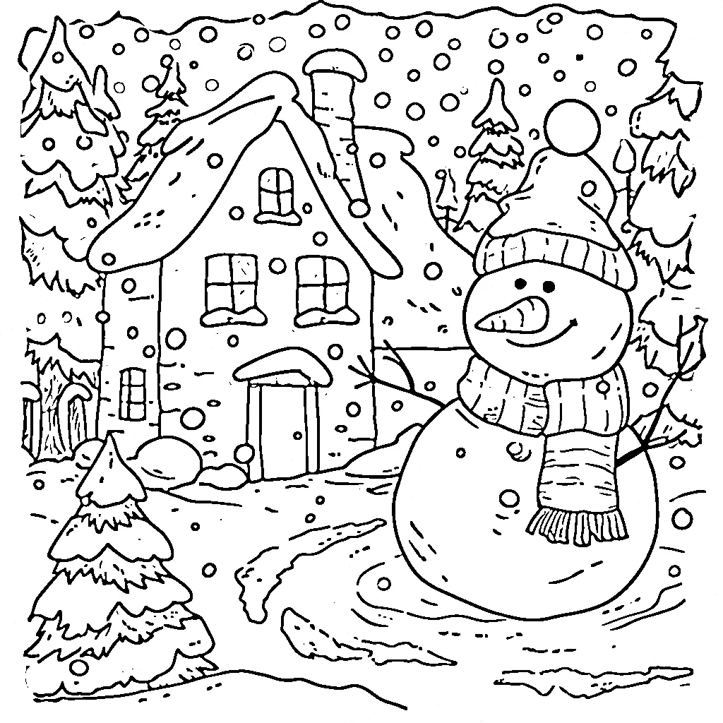 60 Free Printable Christmas Coloring Pages For A Creative Christmas