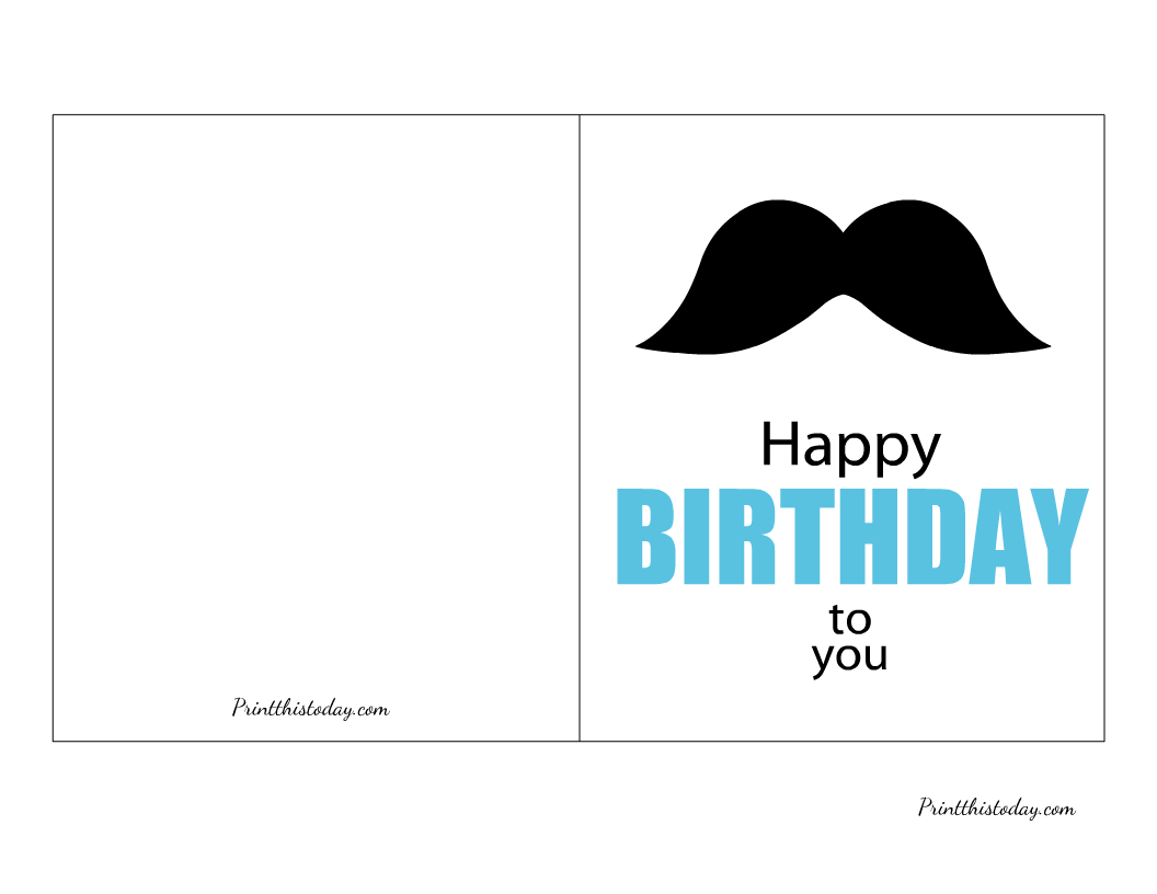 65 Cute Free Printable Birthday Cards For Everyone