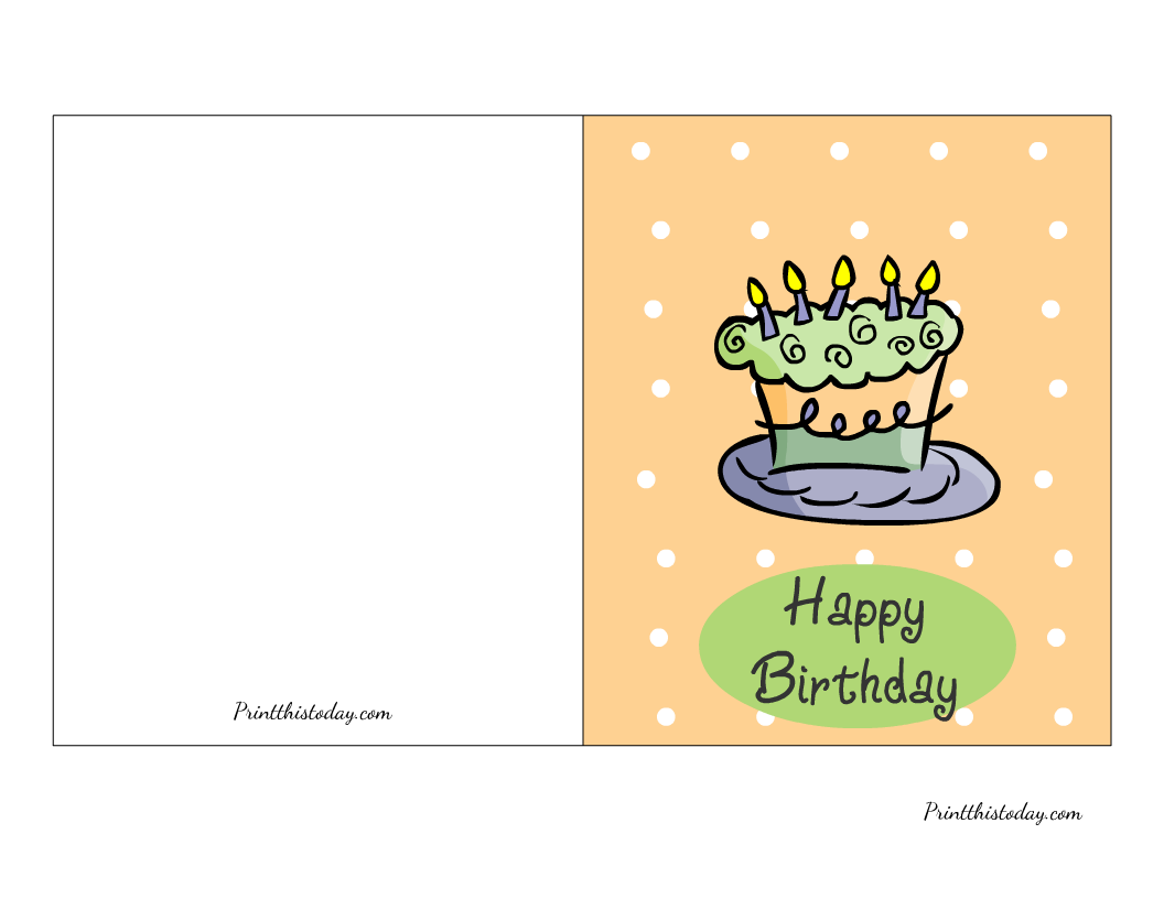 65 Cute Free Printable Birthday Cards For Everyone