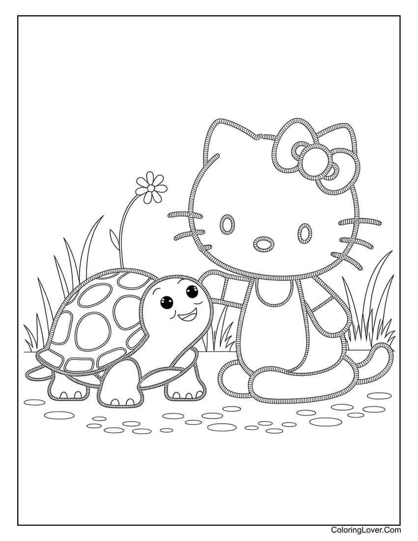 67 Hello Kitty Coloring Pages Free Printables For All Ages 