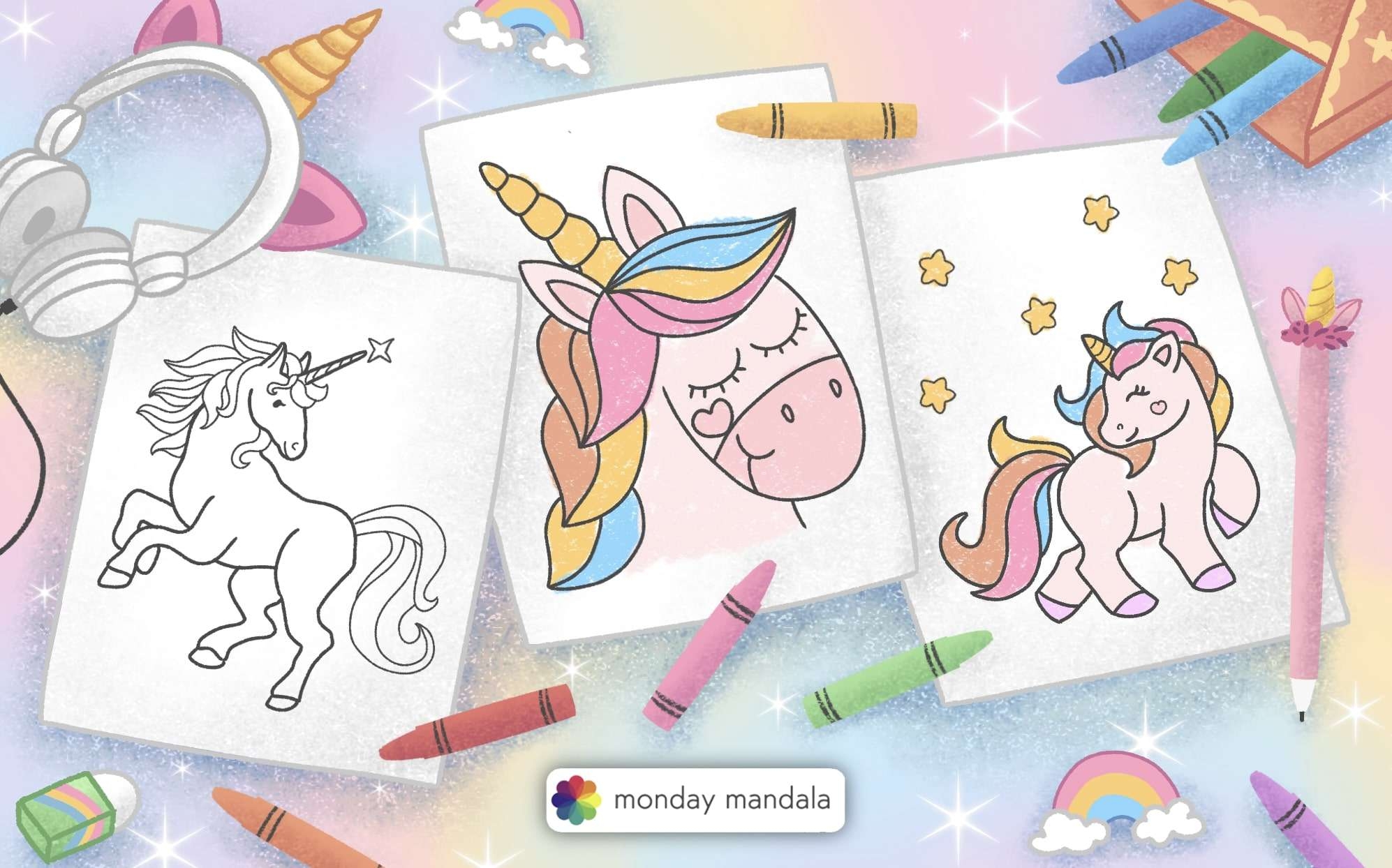 74 Unicorn Coloring Pages Free PDF Printables 