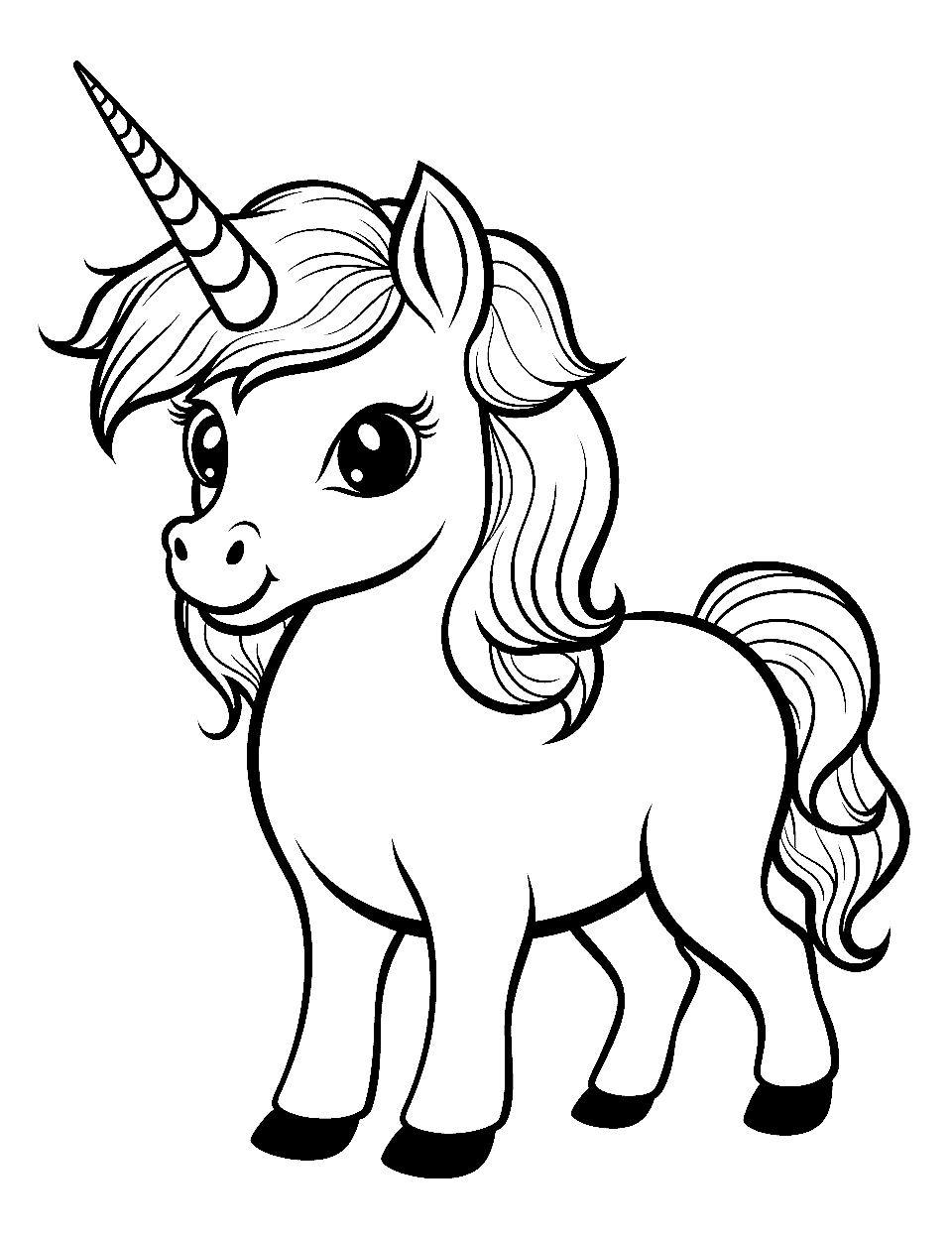 75 Unicorn Coloring Pages Free Printable Sheets Worksheets Library