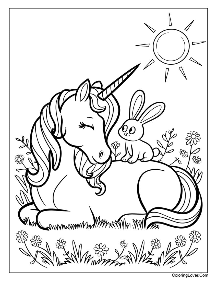 76 Unicorn Coloring Pages Free Printables For All Ages 