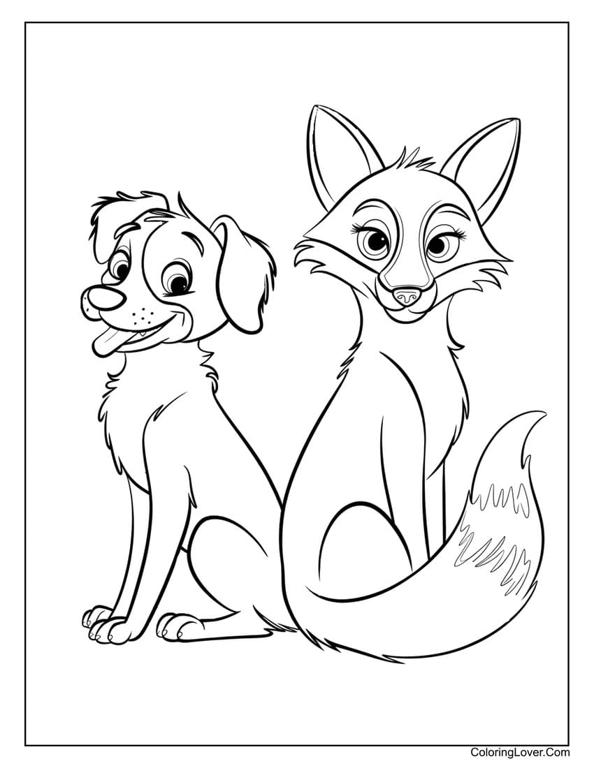 Free Printable Dog Coloring Pages
