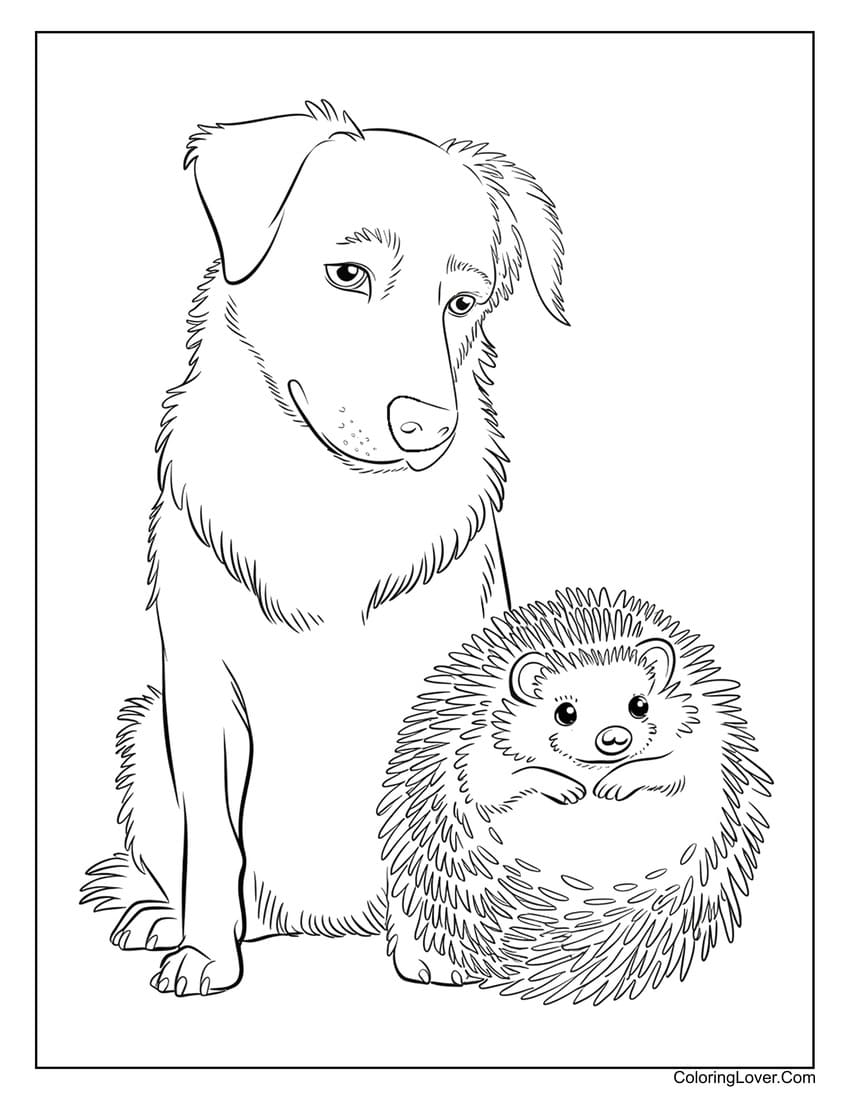 77 Dog Coloring Pages Free Printables For All Ages 