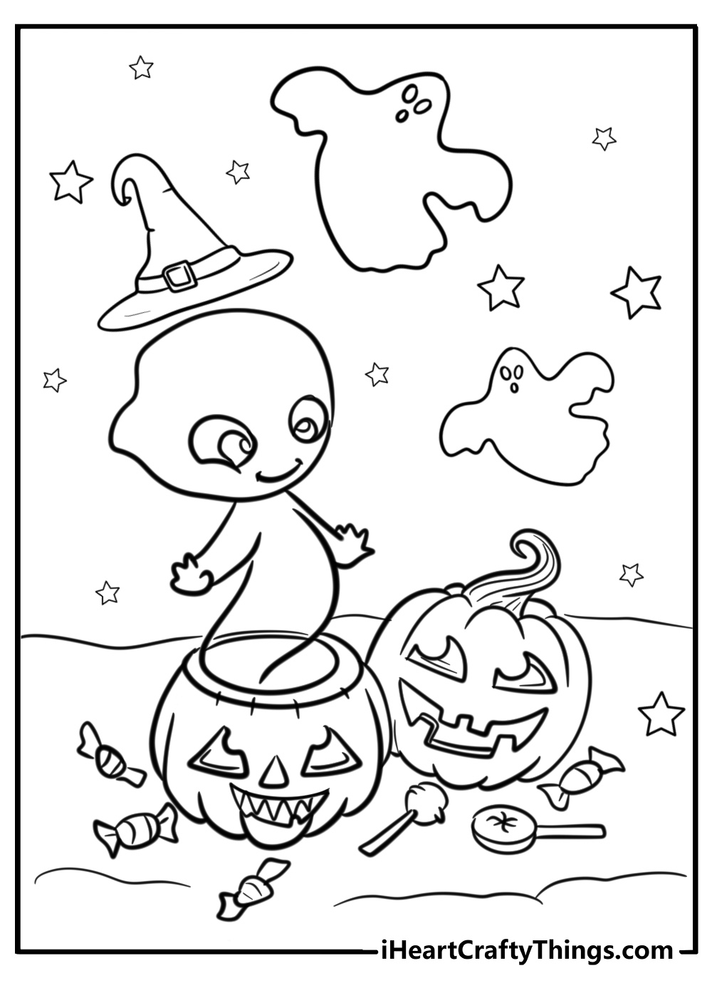80 Halloween Coloring Pages Free Printables For Kids