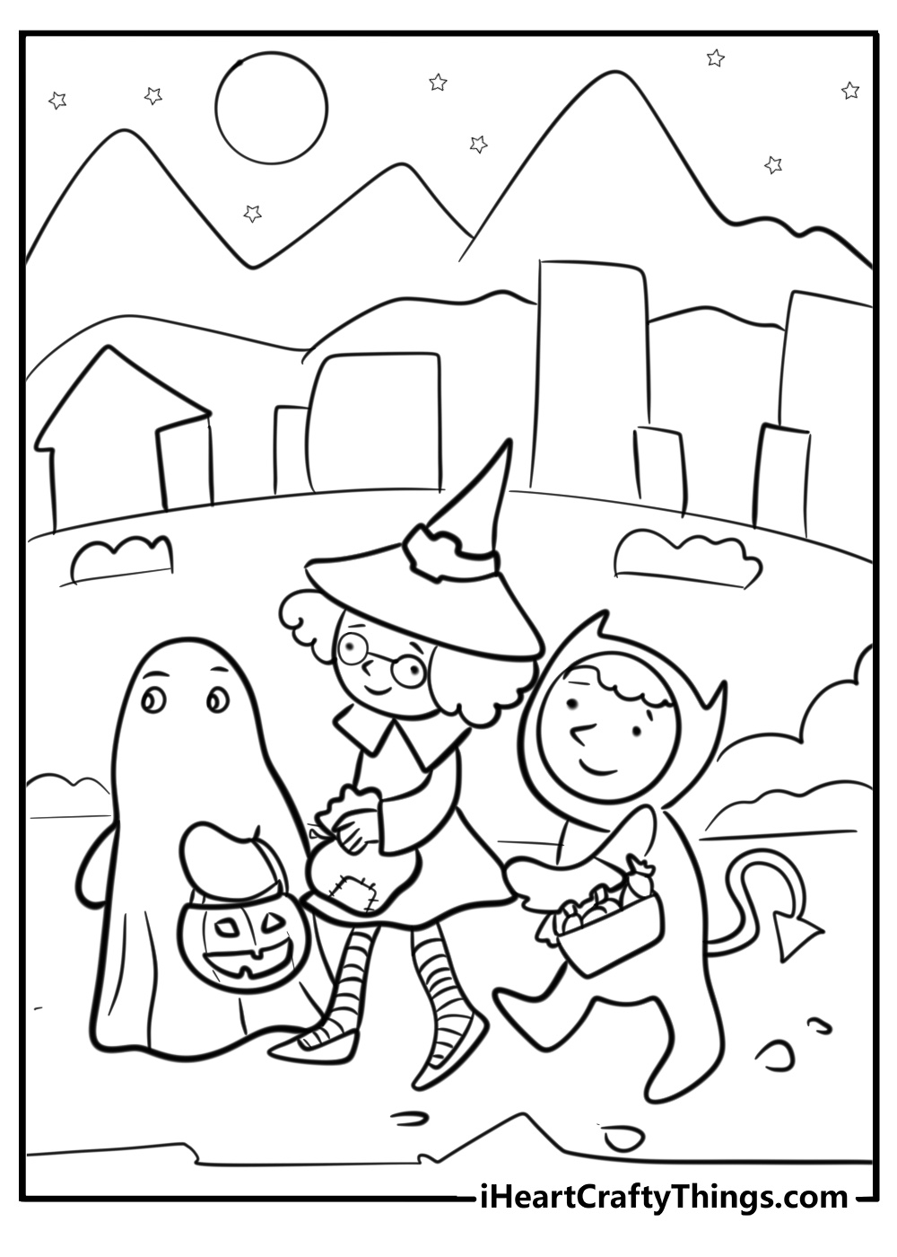 80 Halloween Coloring Pages Free Printables For Kids