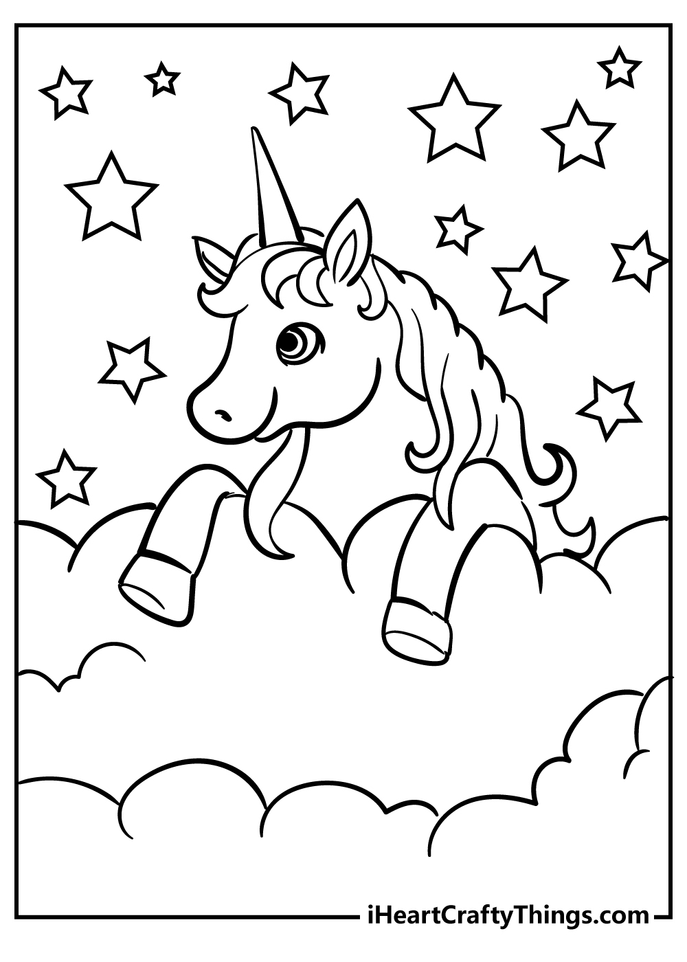83 Free Unicorn Coloring Pages Cute Printable PDFs For Kids