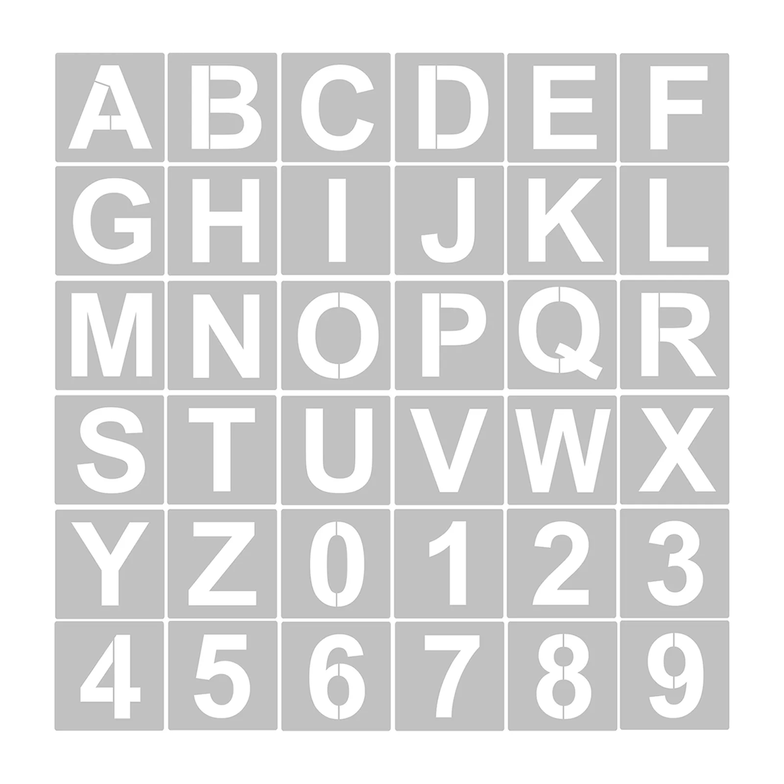 2 Inch Letter Stencils Printable Free