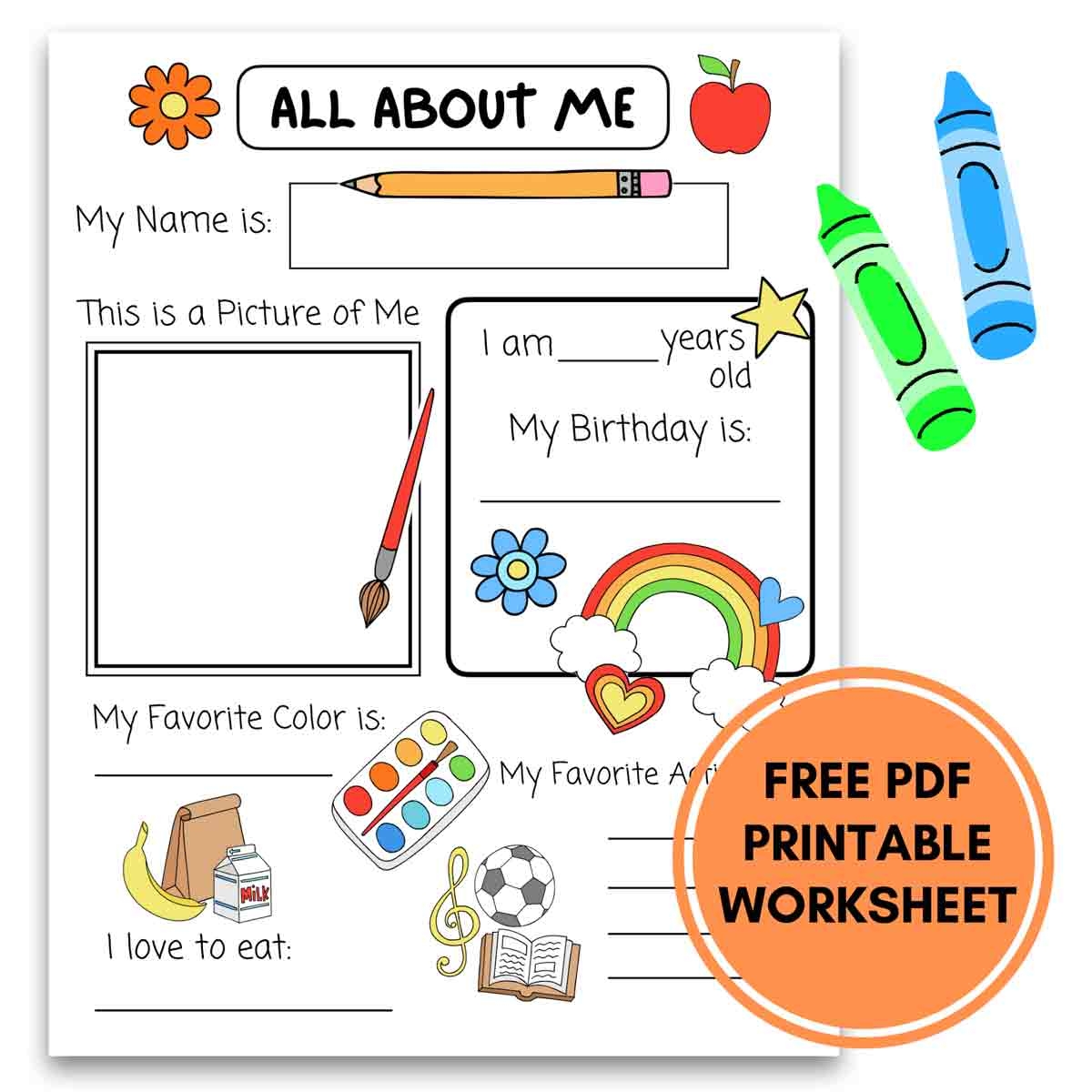 Printable Kindergarten Worksheets Free Pdf