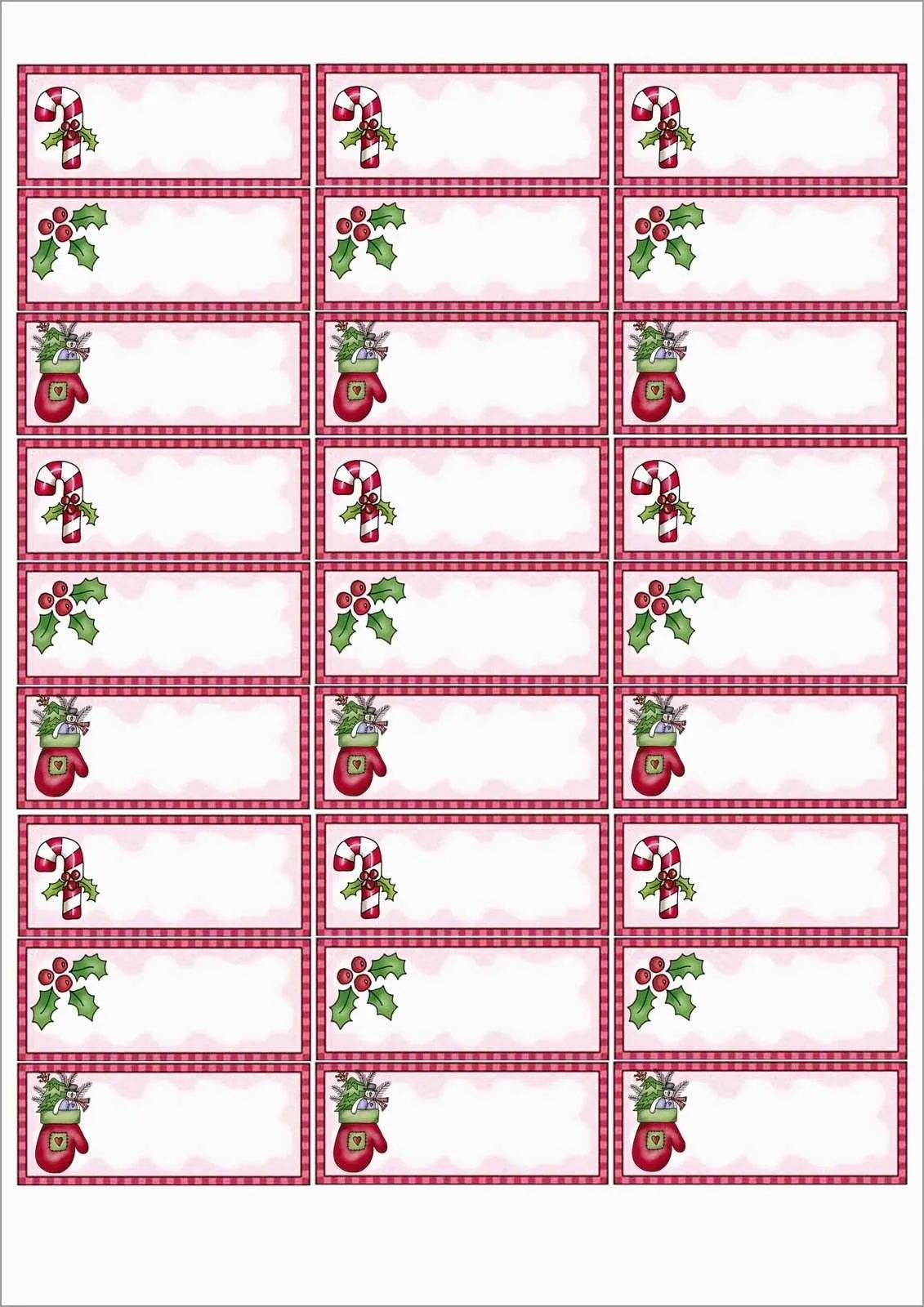 Avery Free Printable Christmas Labels Printable Party Favors