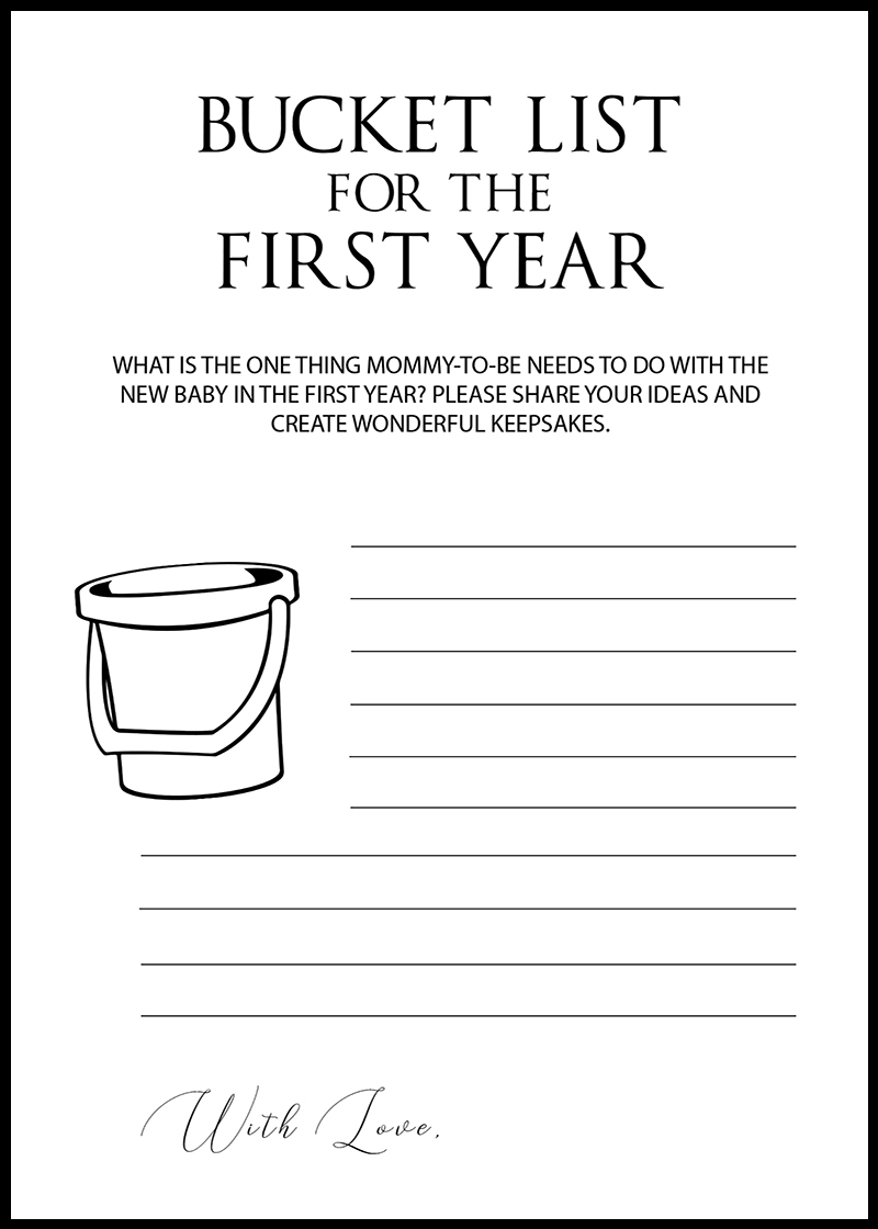 Free Printable Baby Shower Games 2025