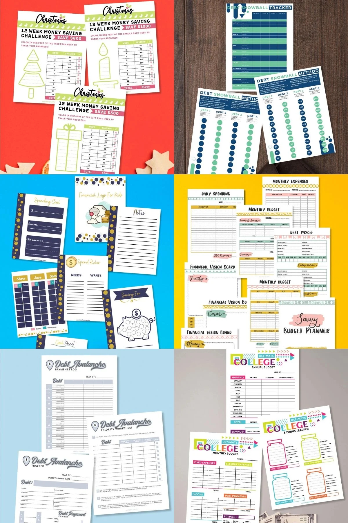 Free Budget Printables