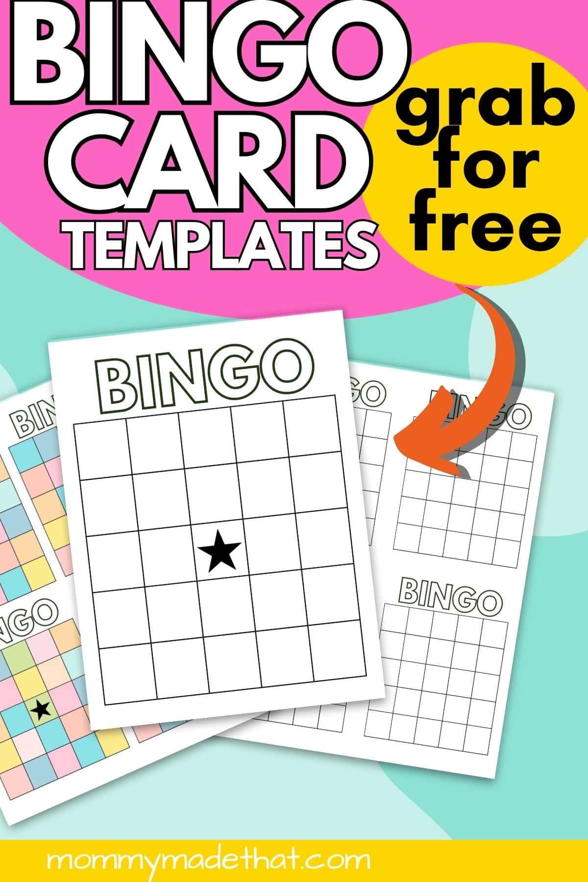 Make Your Own Bingo Cards Printable Free