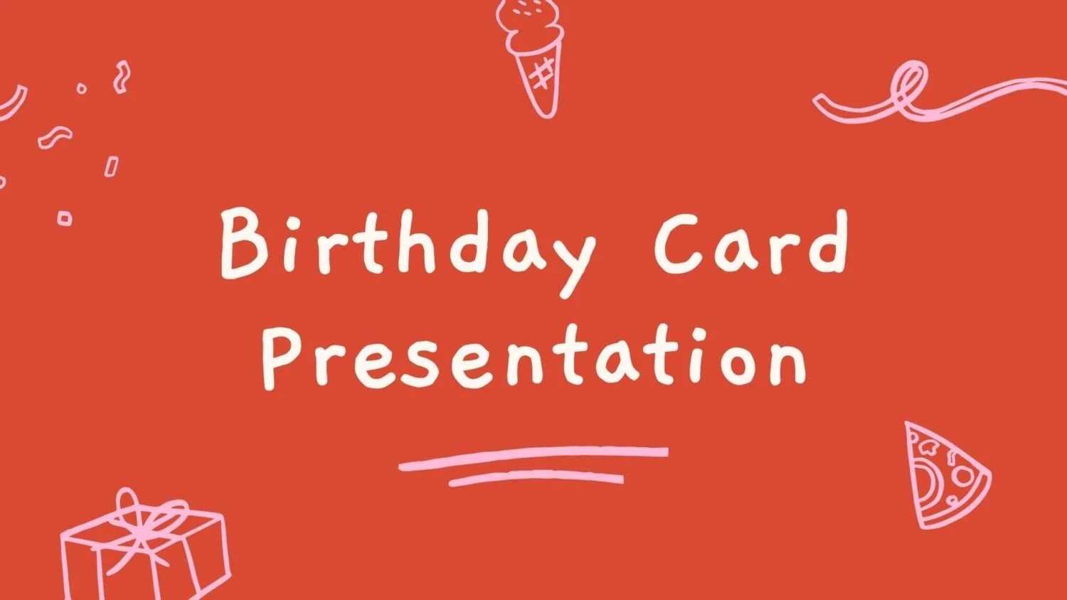 Free Printable Birthday Card Template